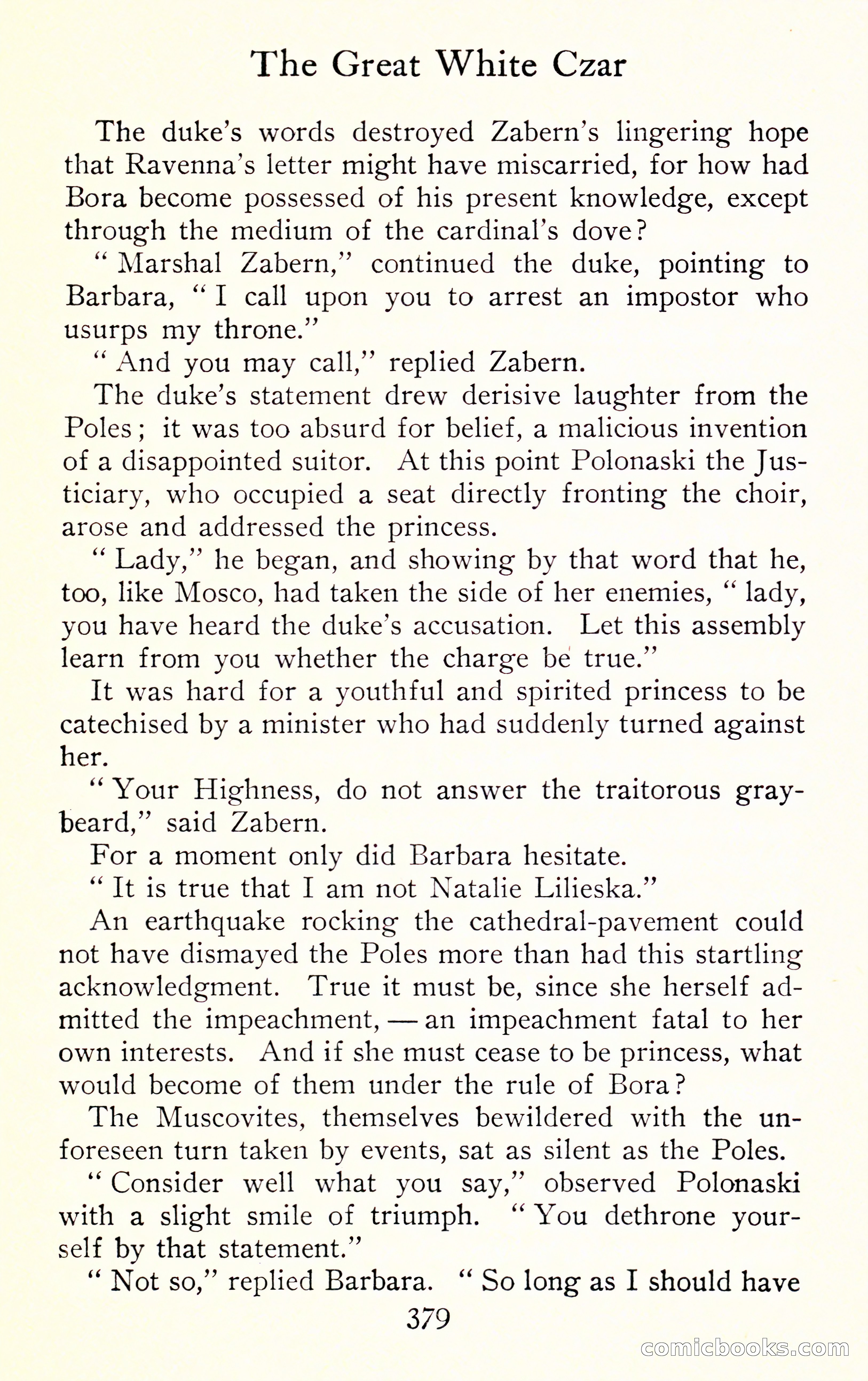 The Shadow of the Czar — page 395 of 400