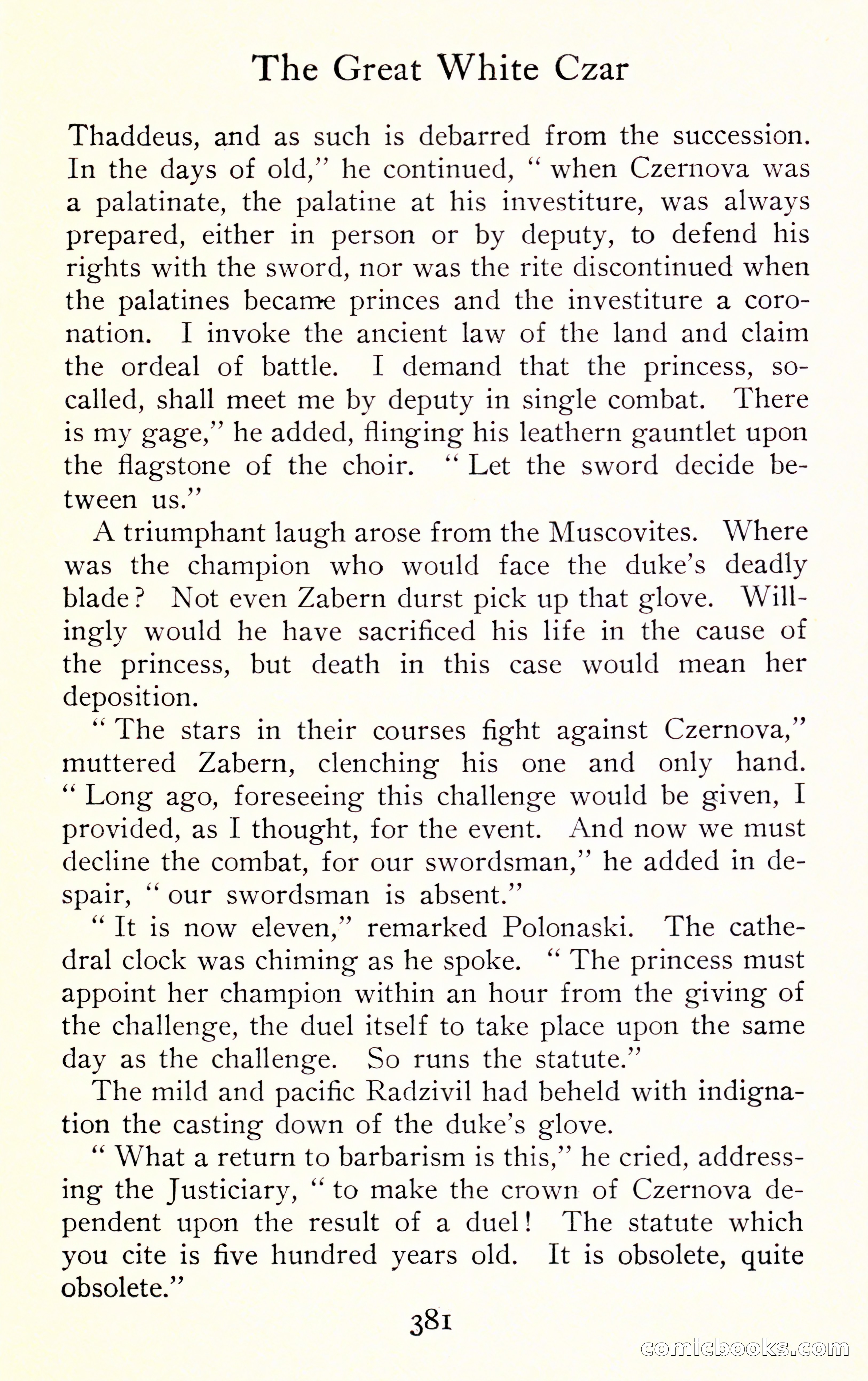 The Shadow of the Czar — page 397 of 400