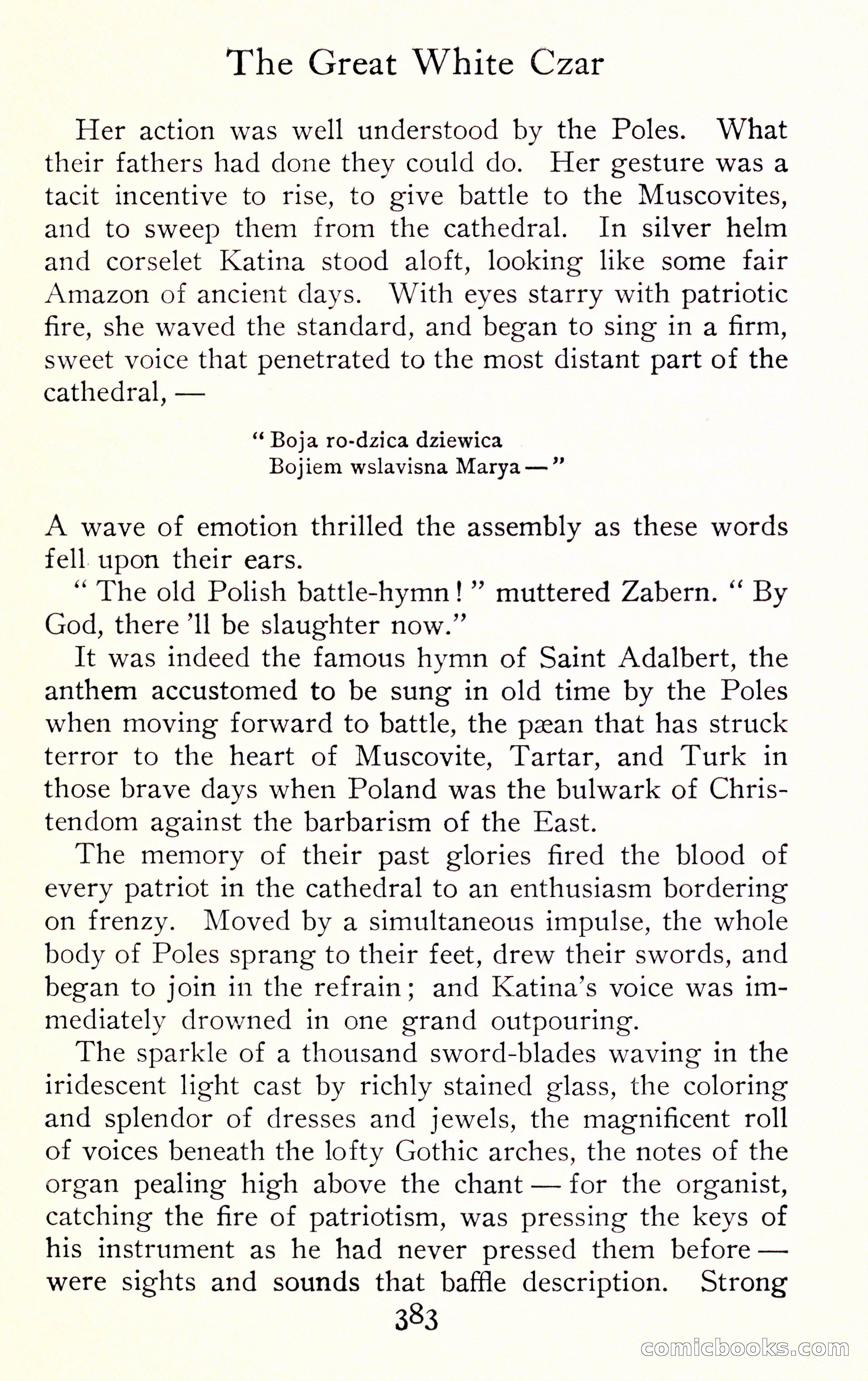 The Shadow of the Czar — page 399 of 400