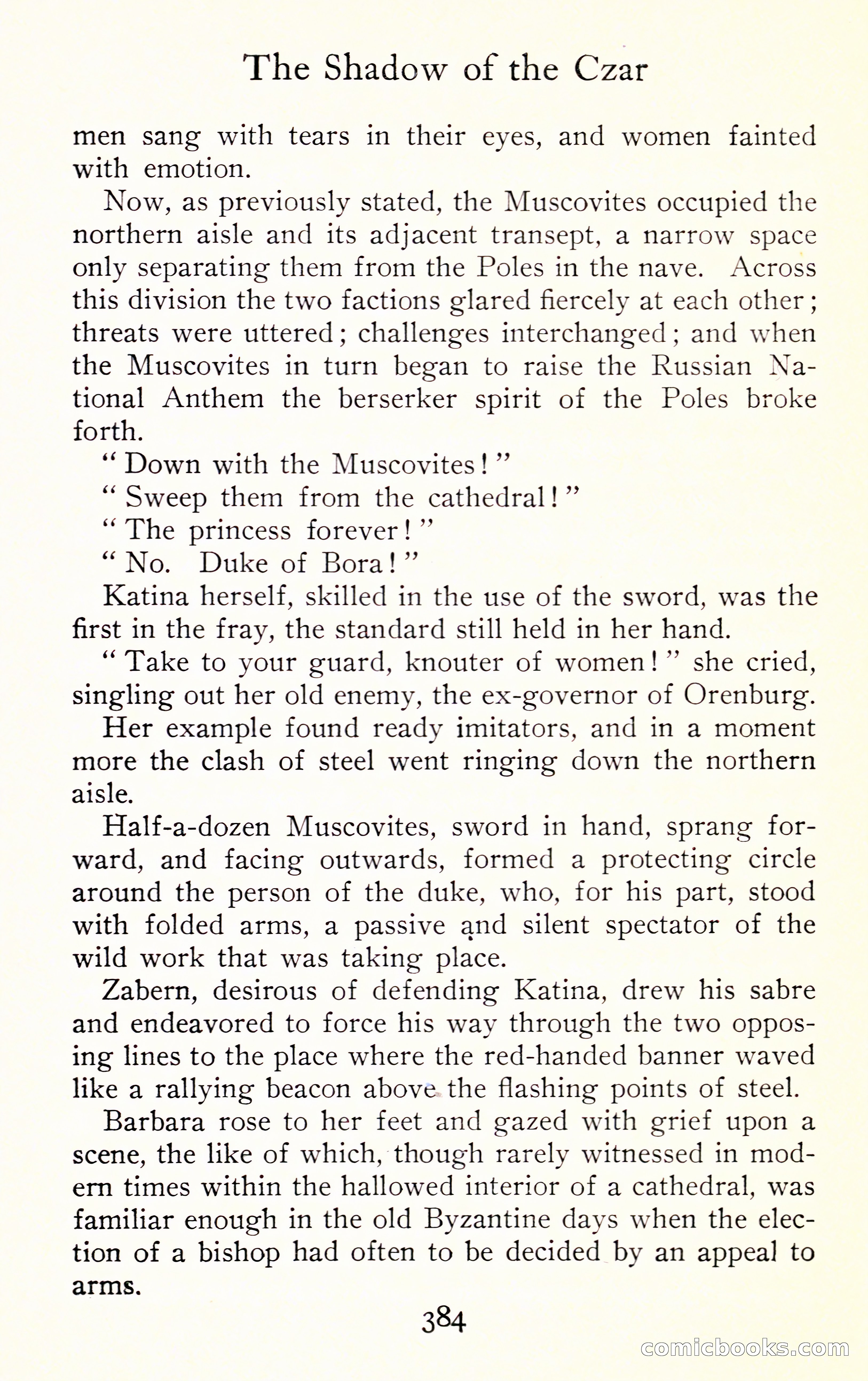 The Shadow of the Czar — page 400 of 400