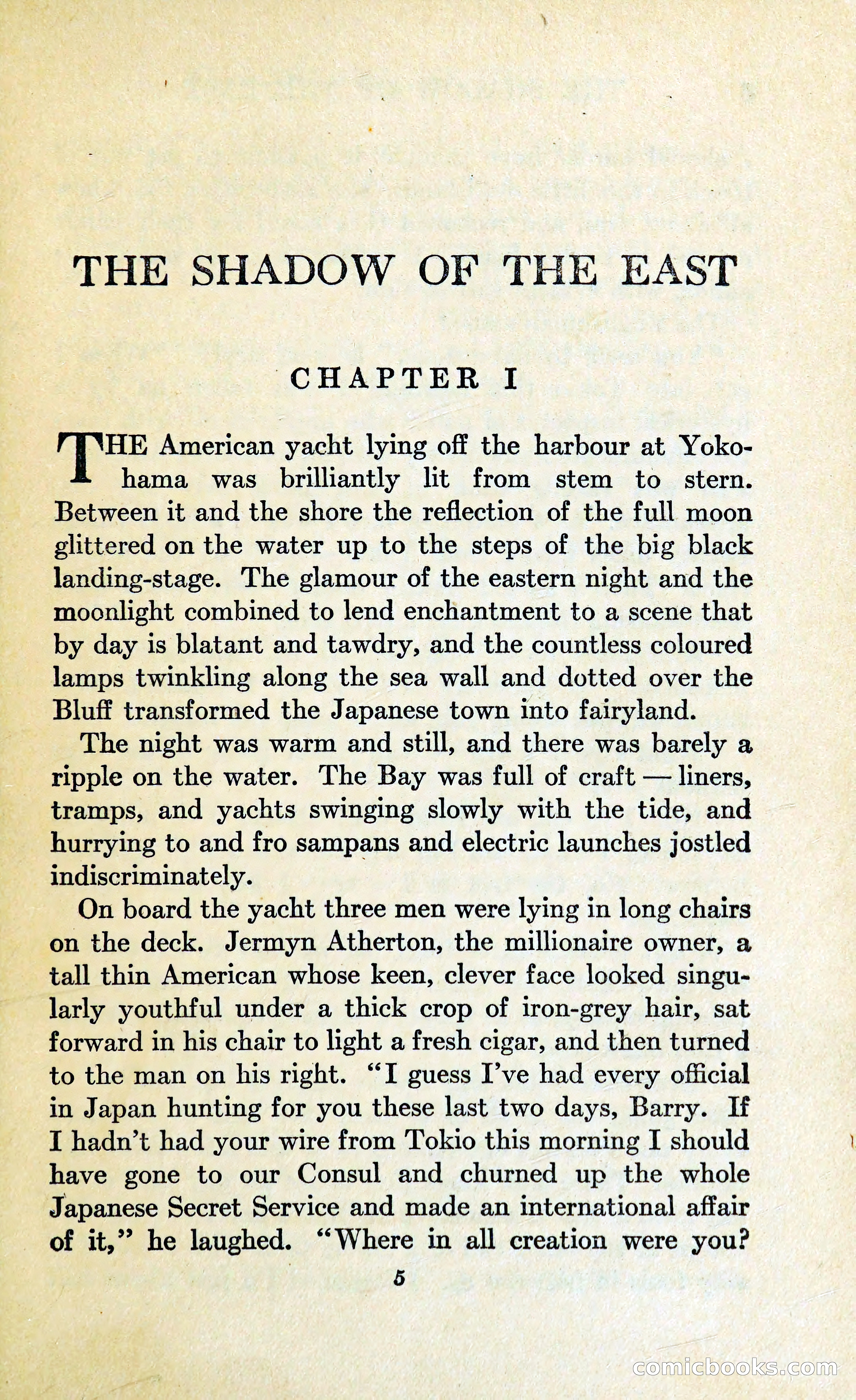 The Shadow of the East — page 12 of 337