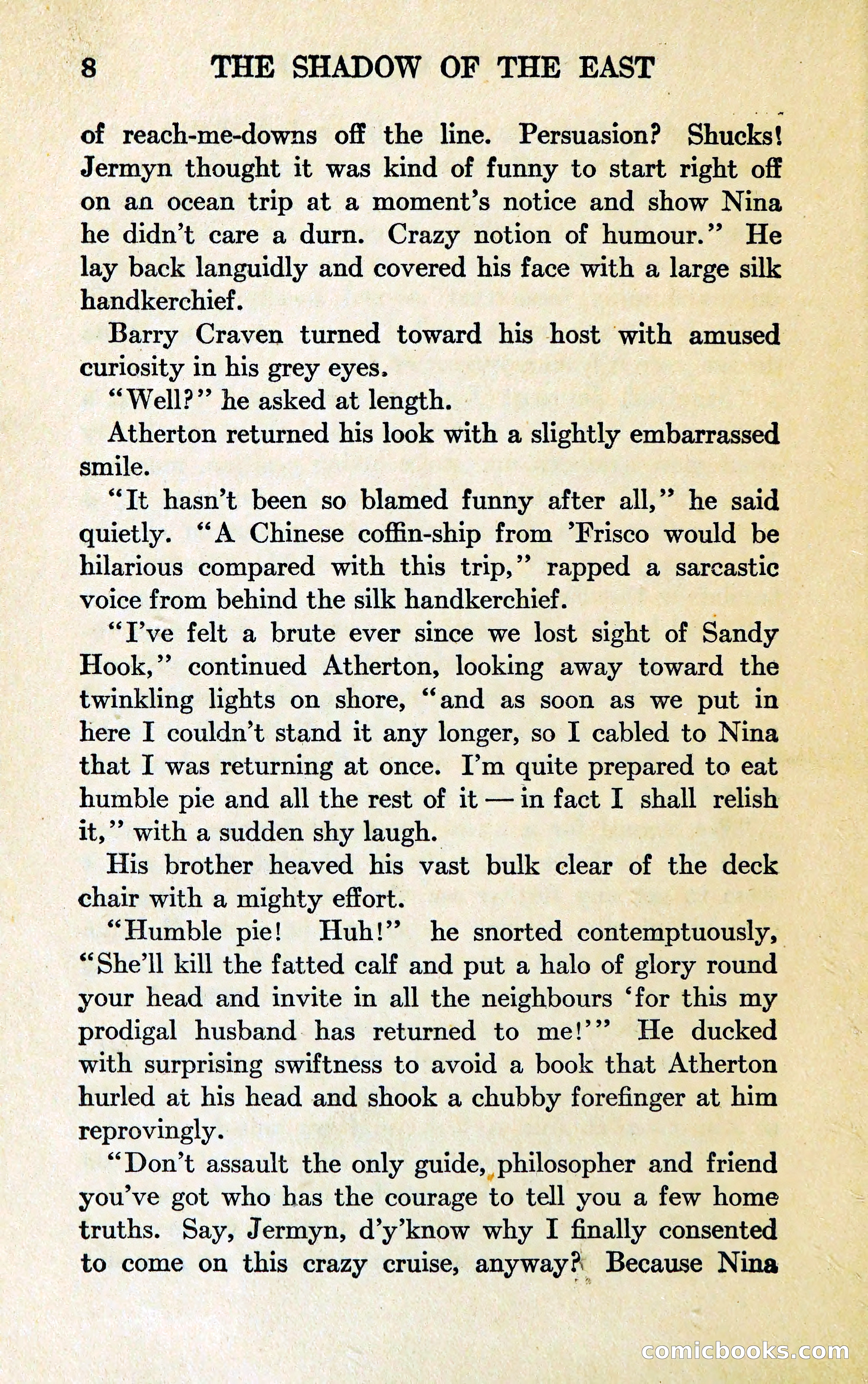 The Shadow of the East — page 15 of 337