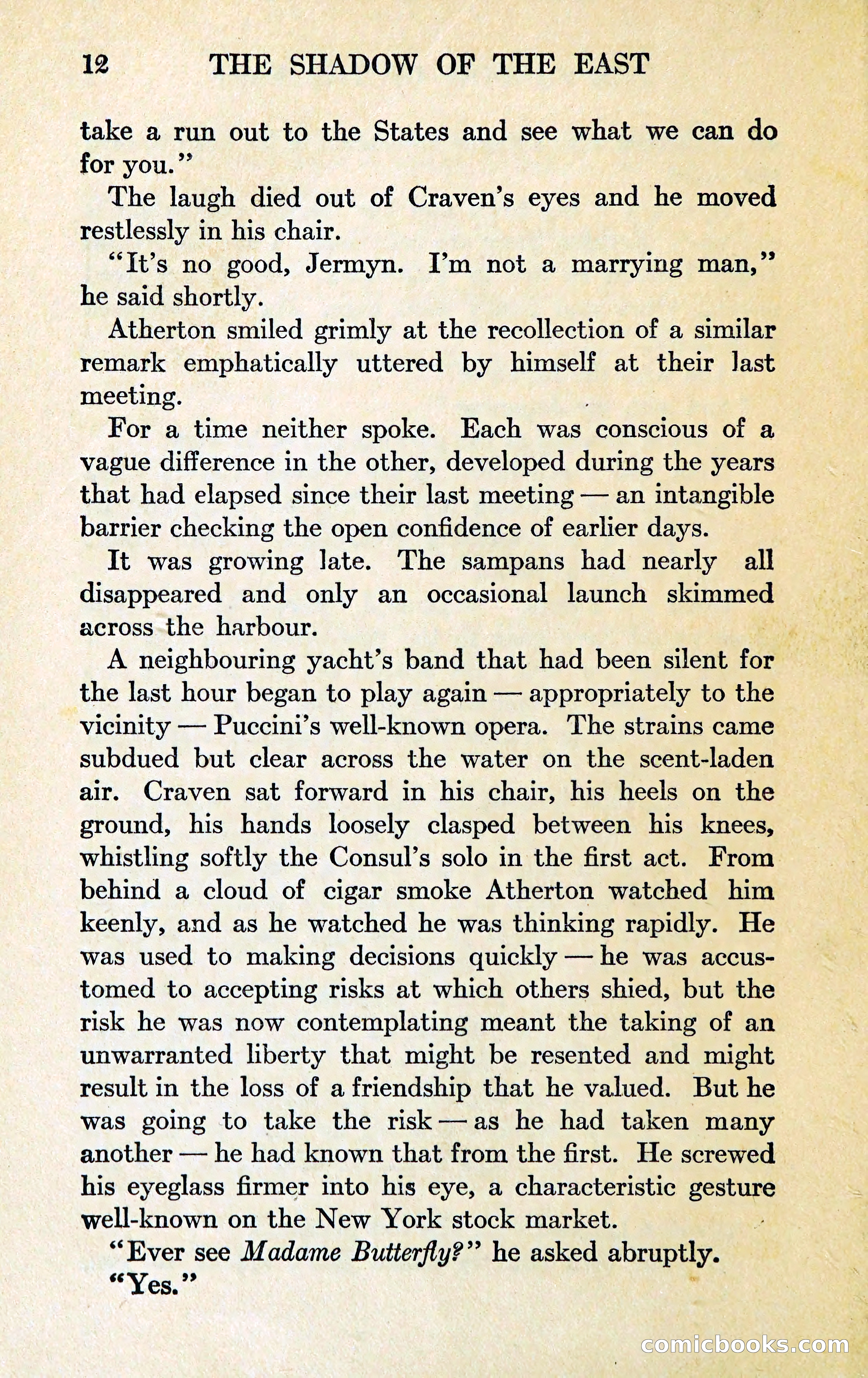 The Shadow of the East — page 19 of 337