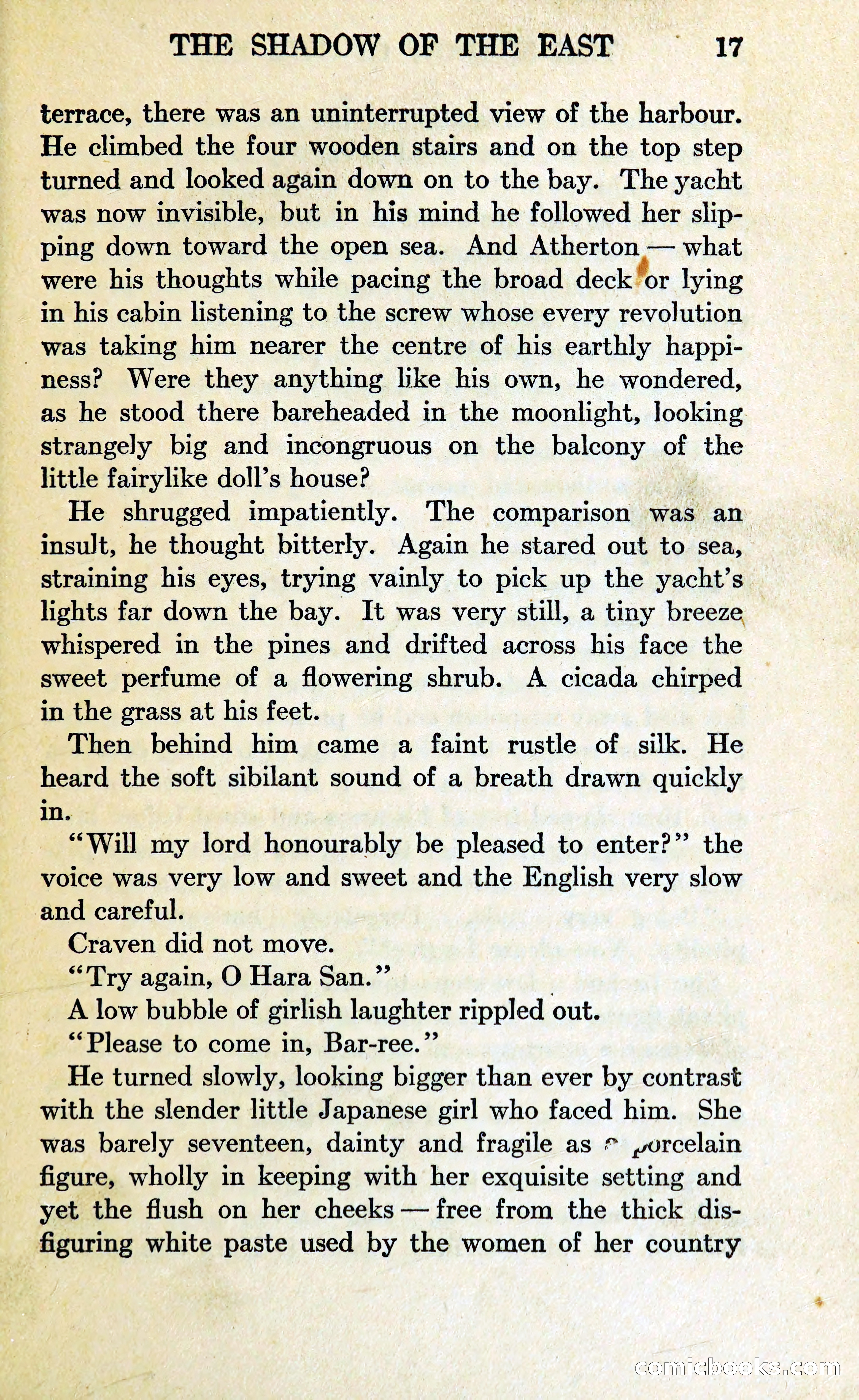 The Shadow of the East — page 24 of 337
