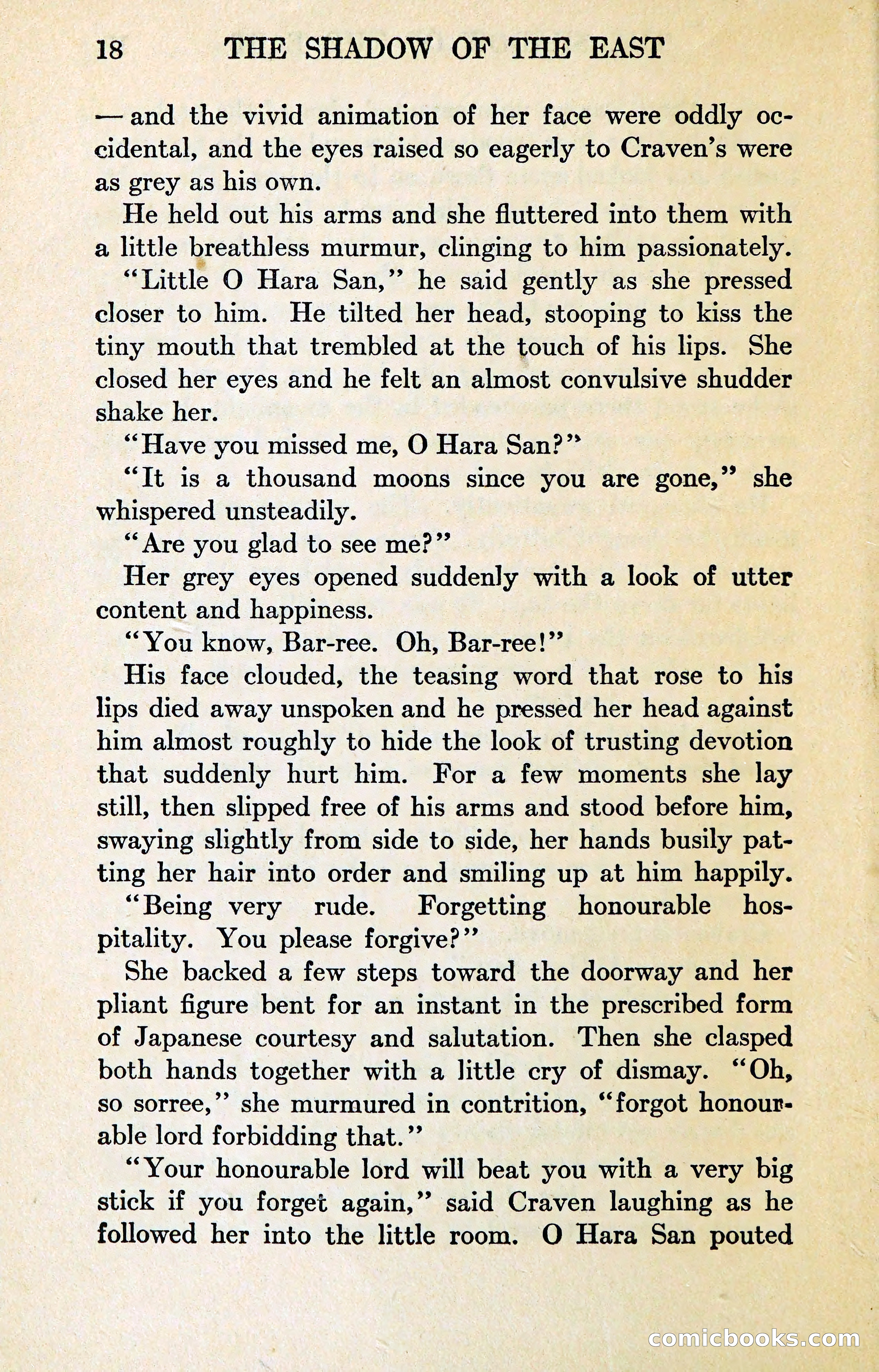 The Shadow of the East — page 25 of 337