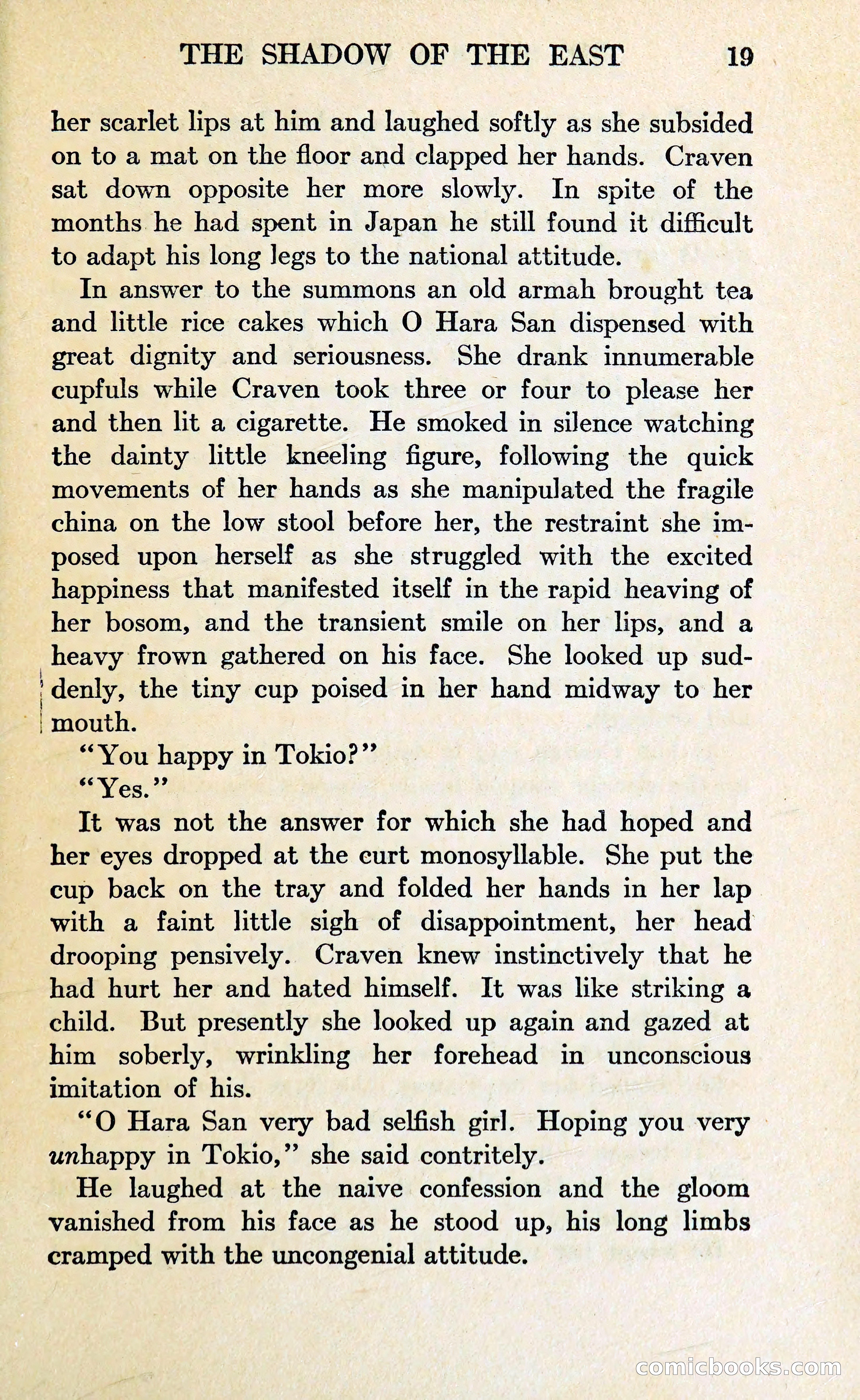 The Shadow of the East — page 26 of 337