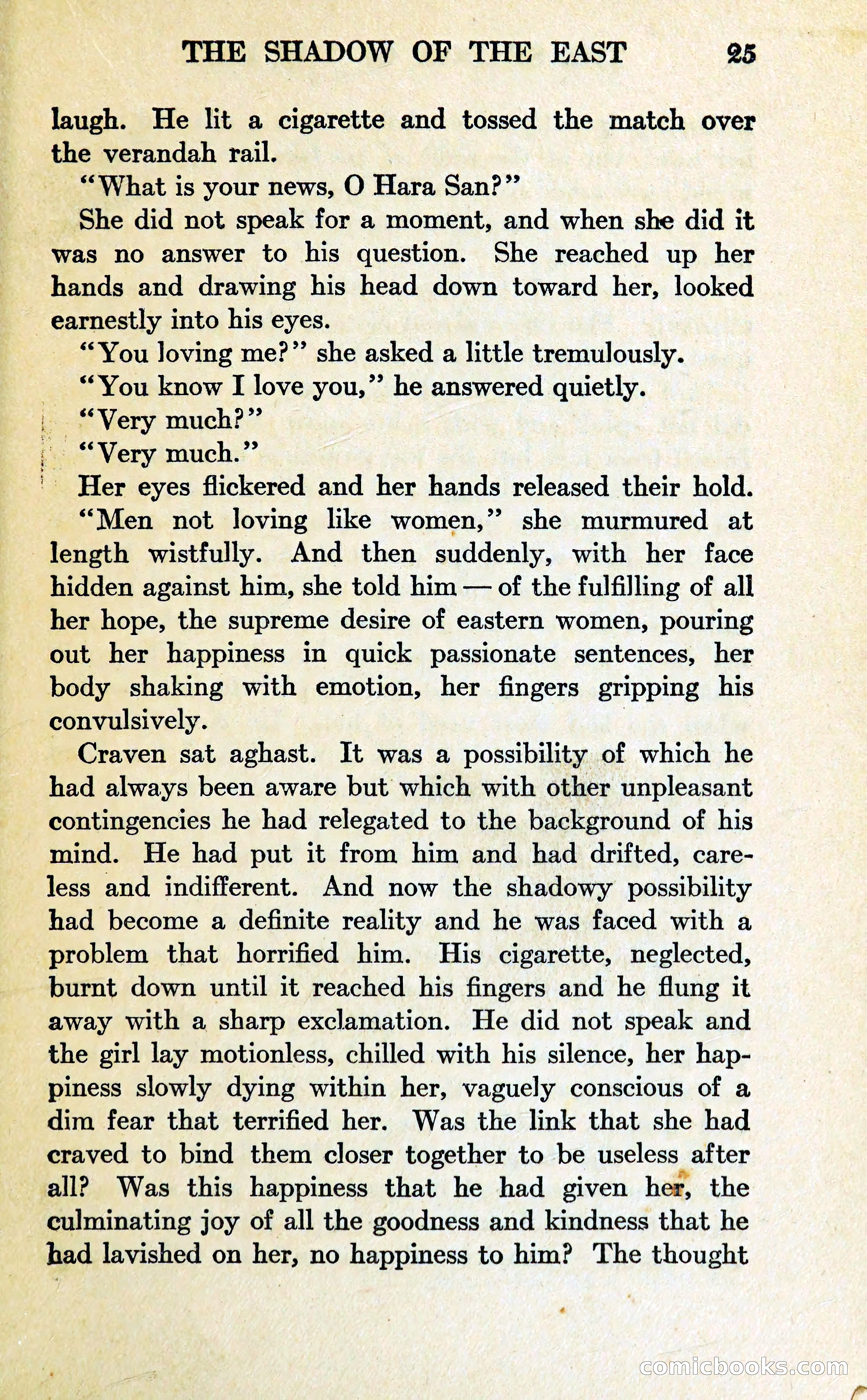 The Shadow of the East — page 32 of 337