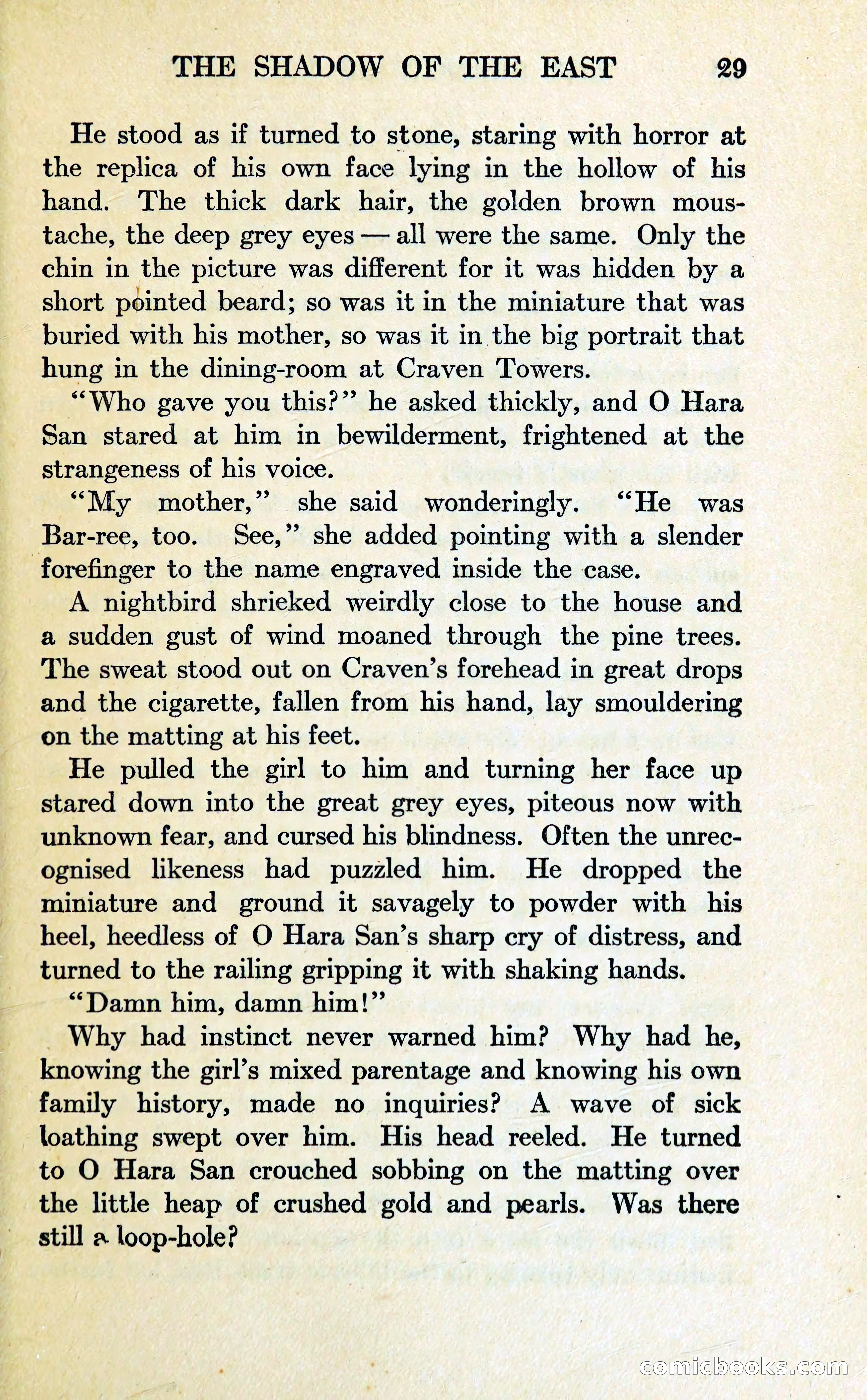 The Shadow of the East — page 36 of 337