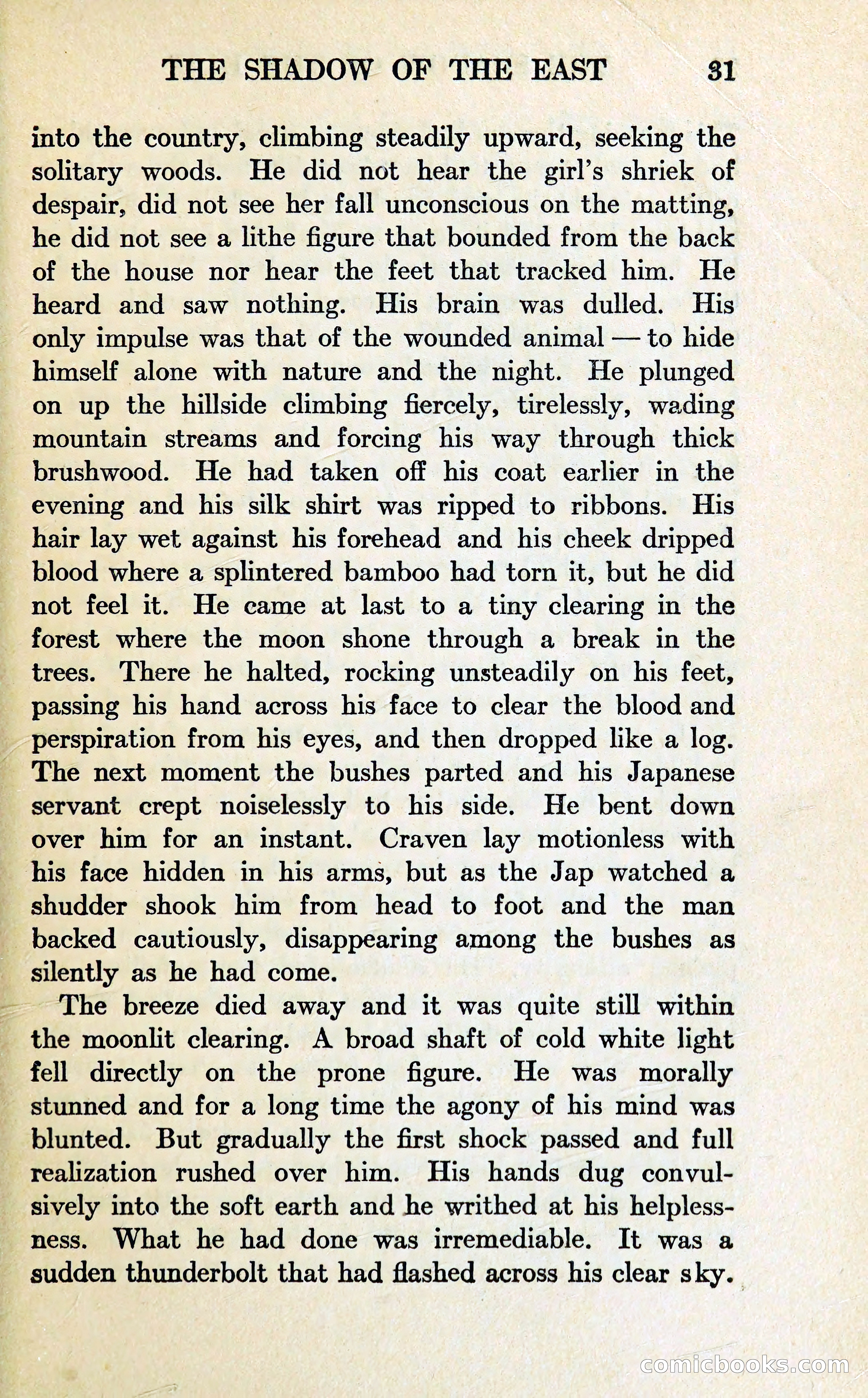 The Shadow of the East — page 38 of 337