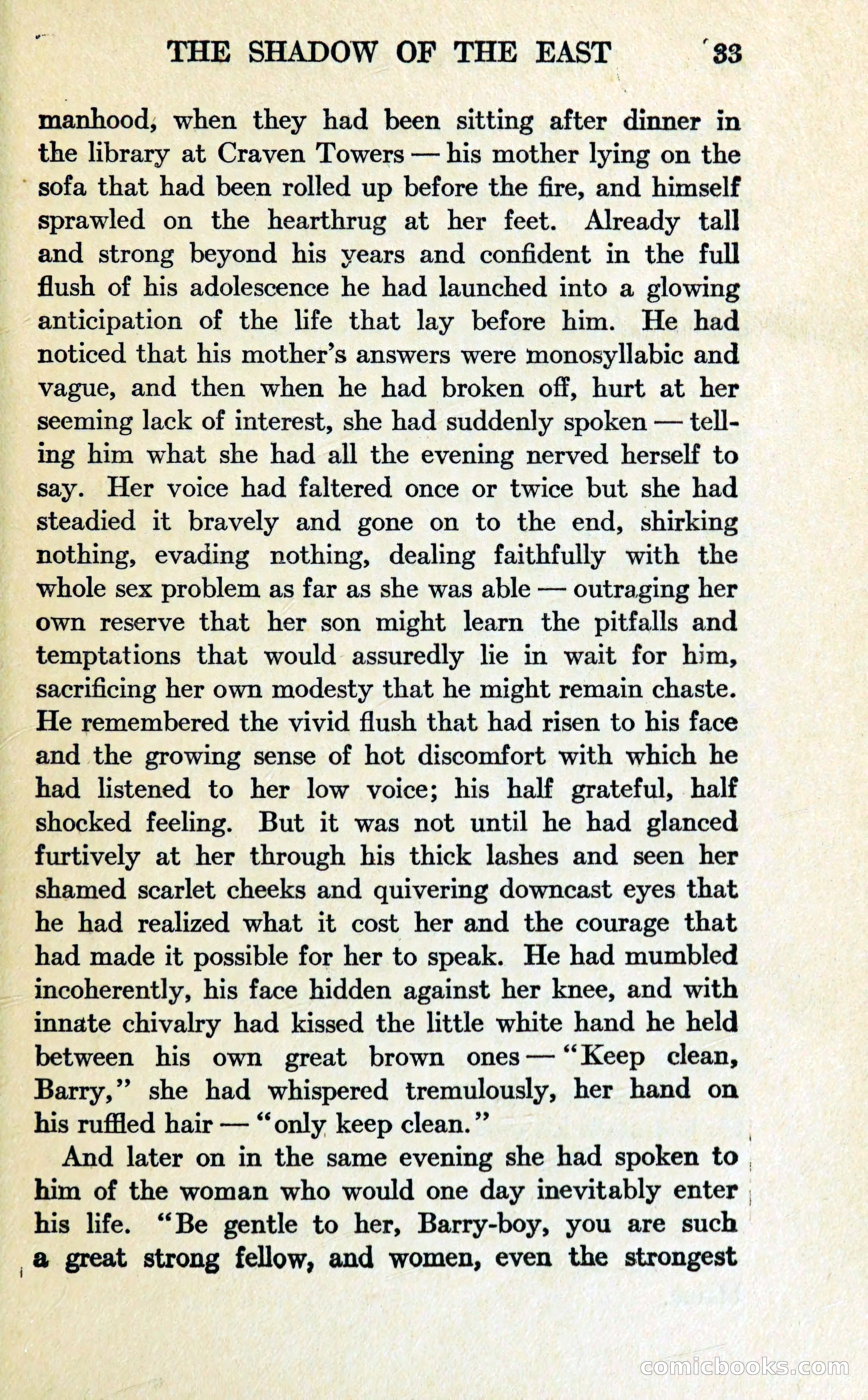The Shadow of the East — page 40 of 337