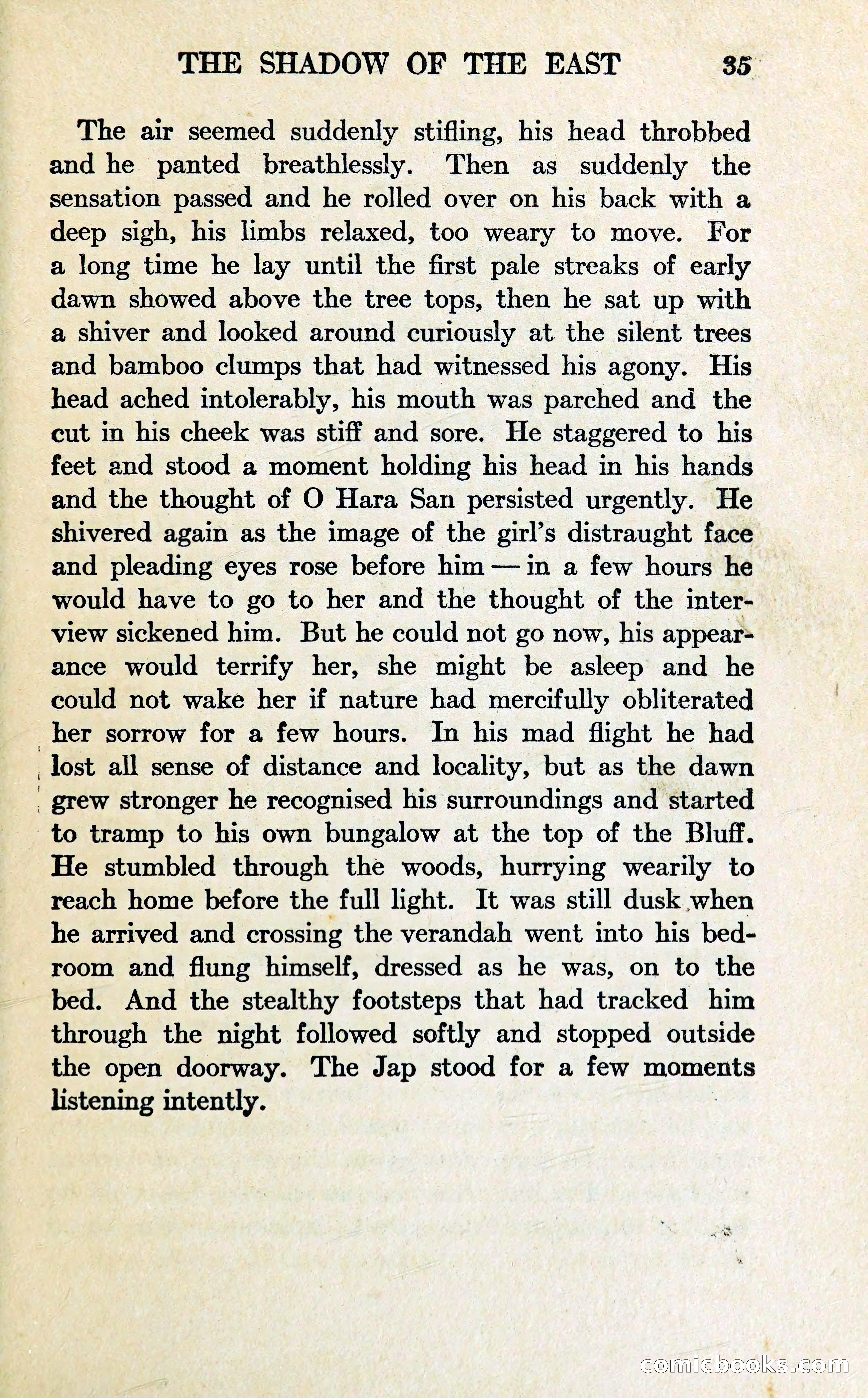 The Shadow of the East — page 42 of 337