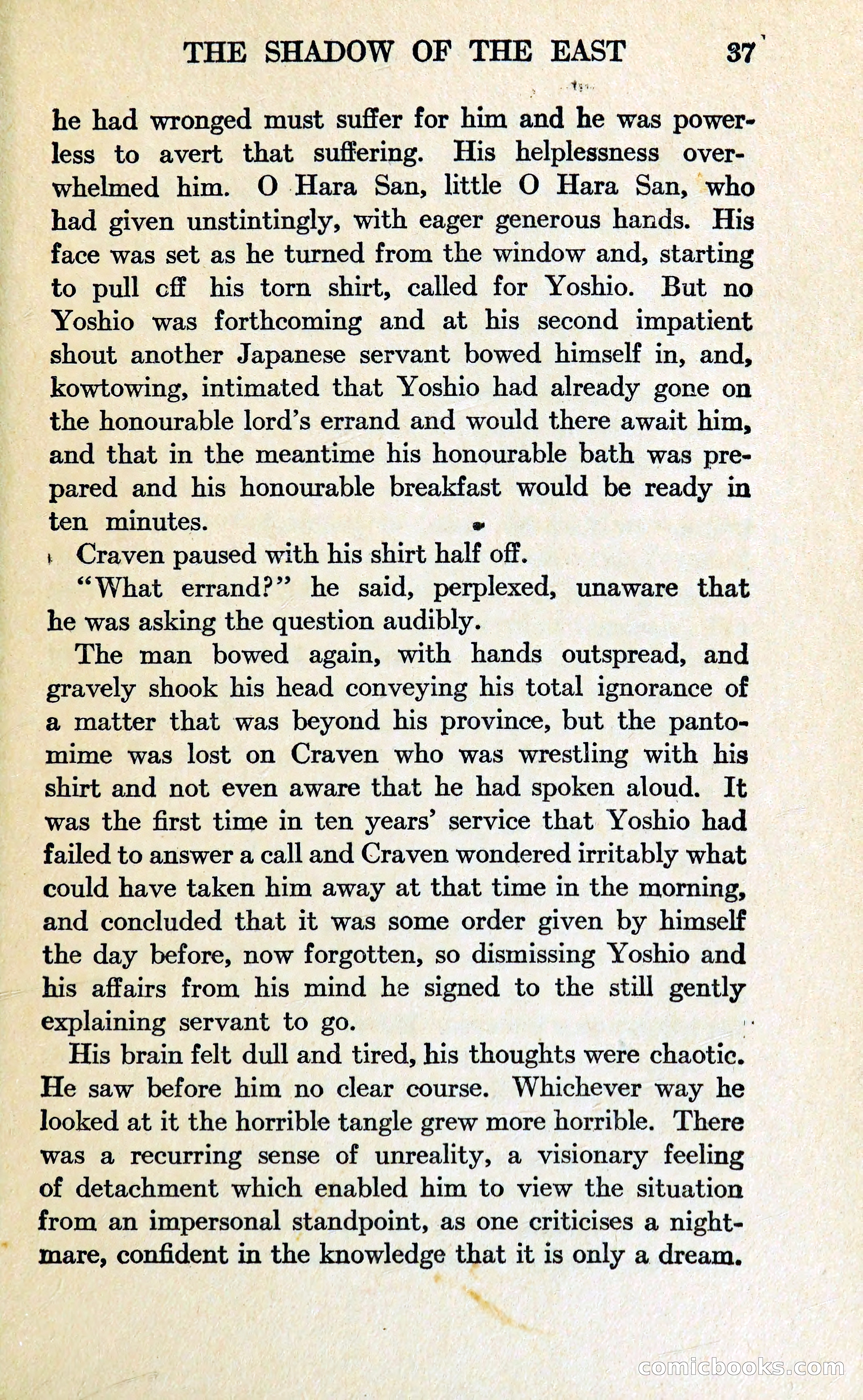 The Shadow of the East — page 44 of 337