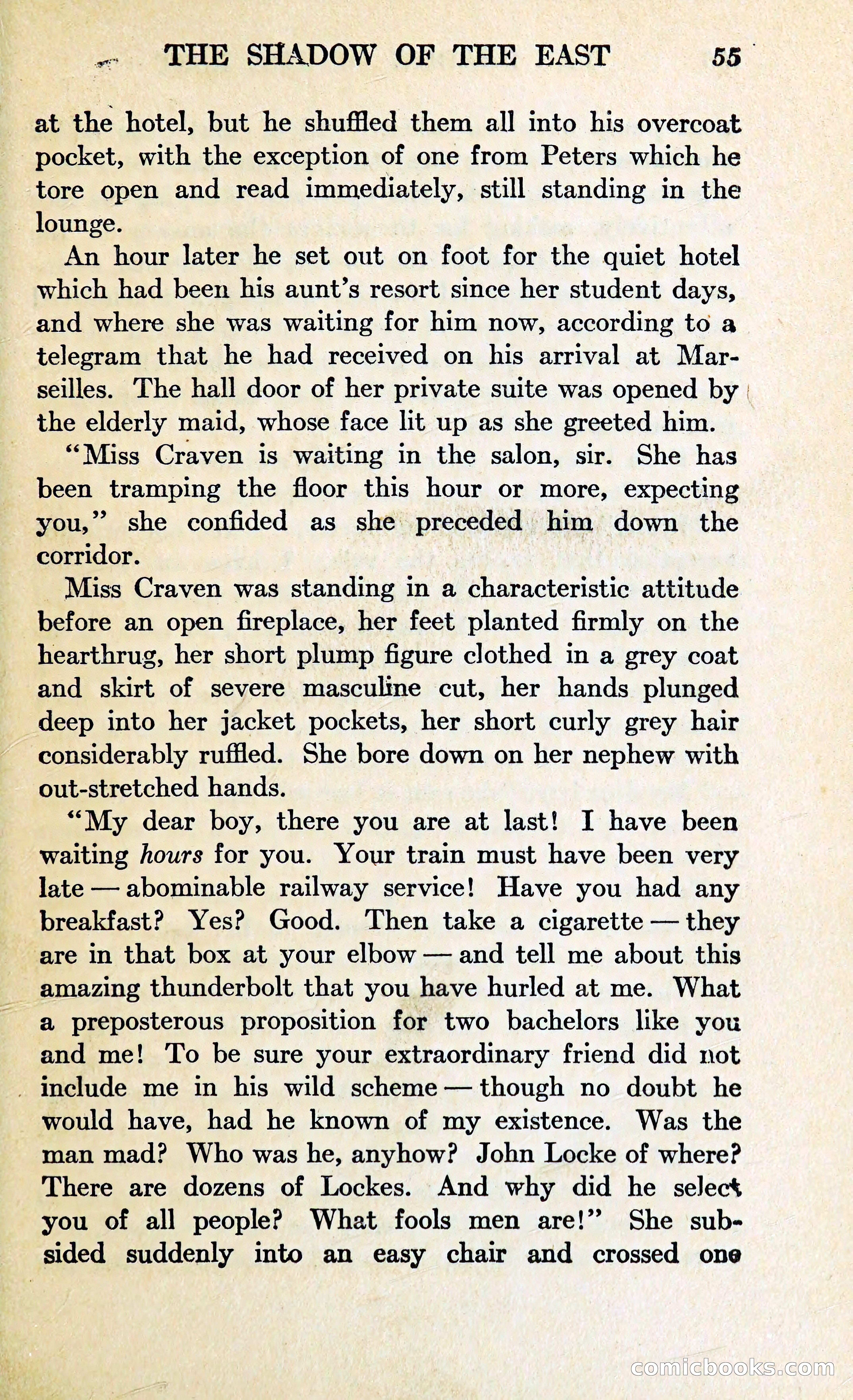 The Shadow of the East — page 62 of 337