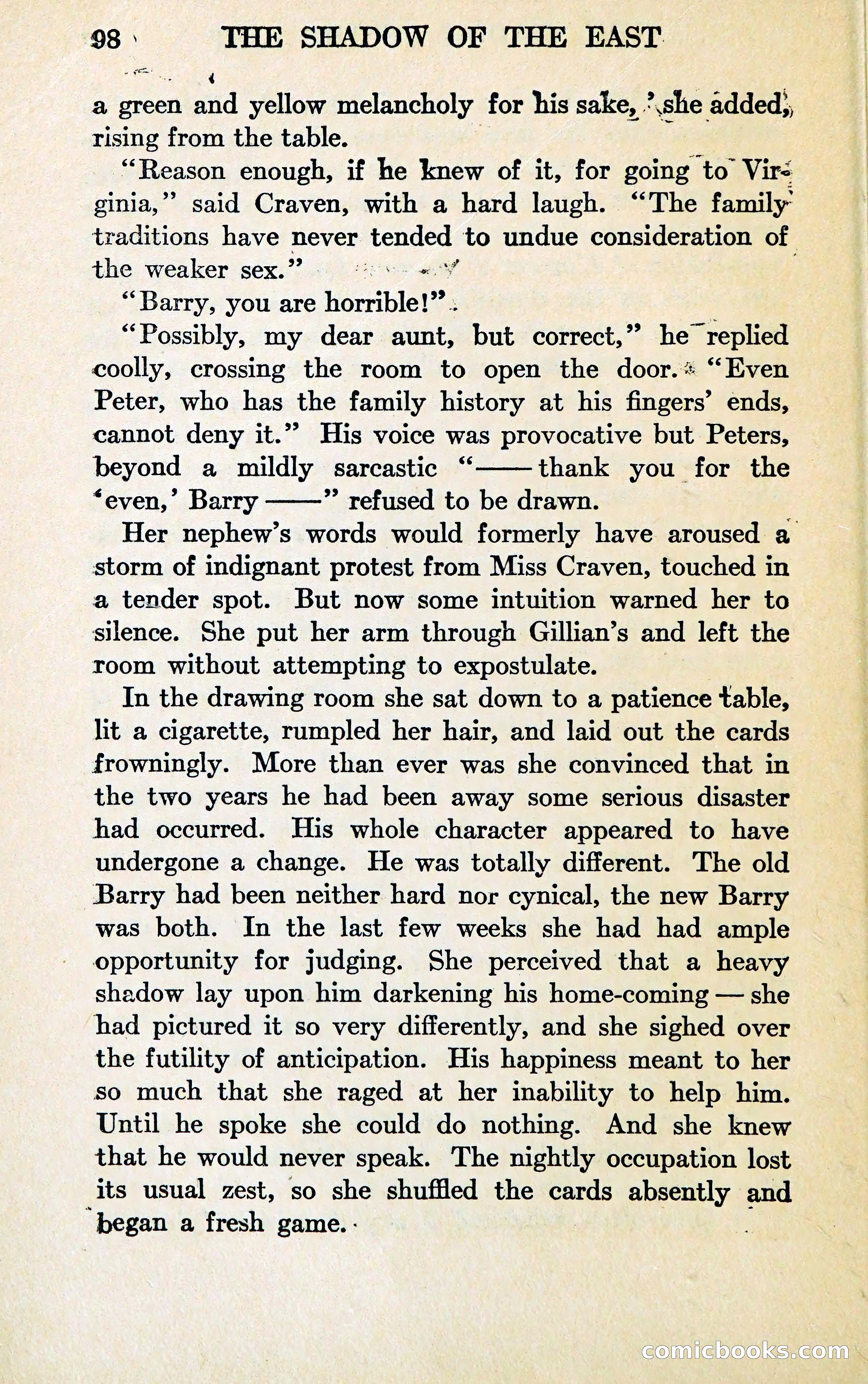 The Shadow of the East — page 107 of 337