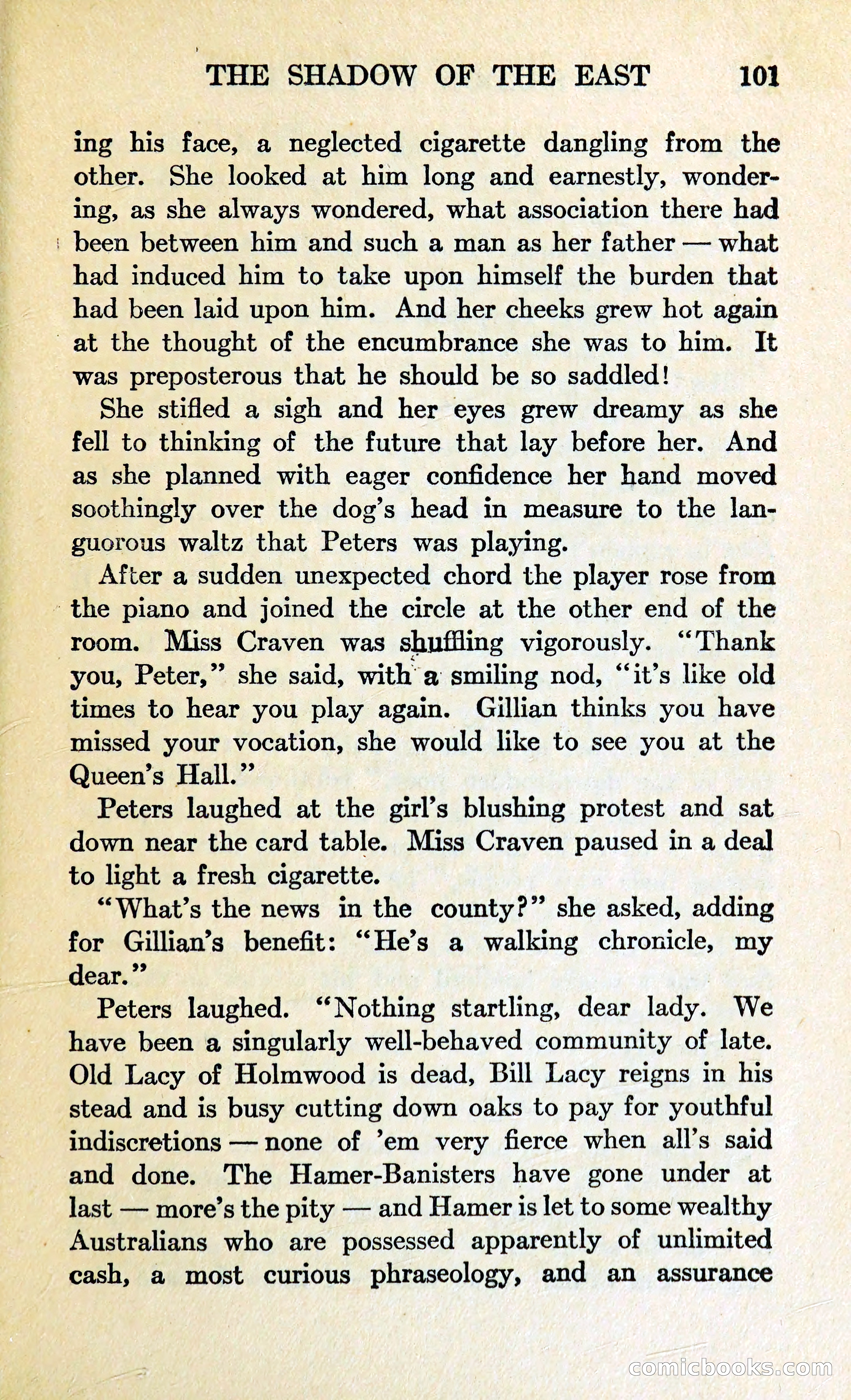 The Shadow of the East — page 110 of 337