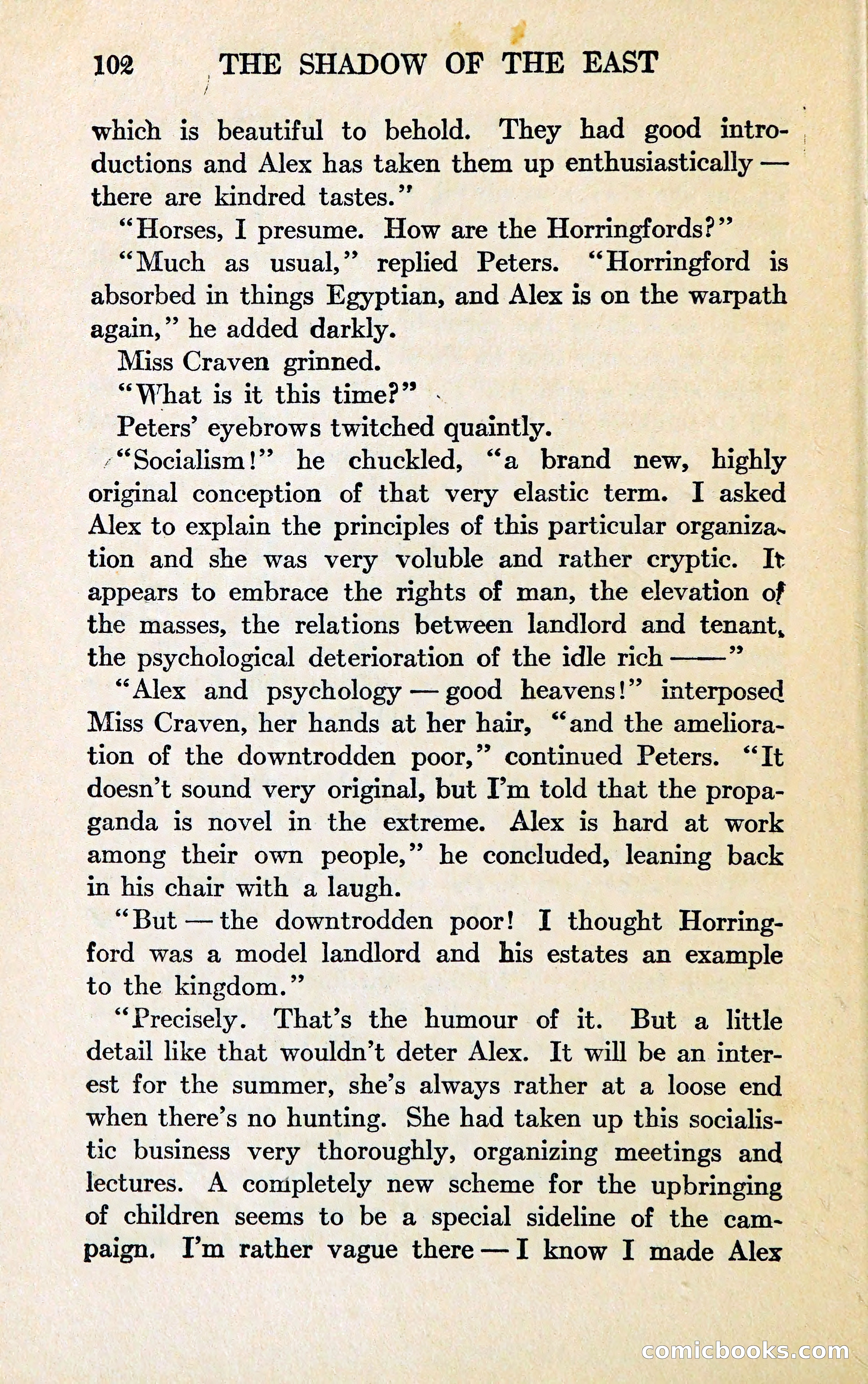 The Shadow of the East — page 111 of 337
