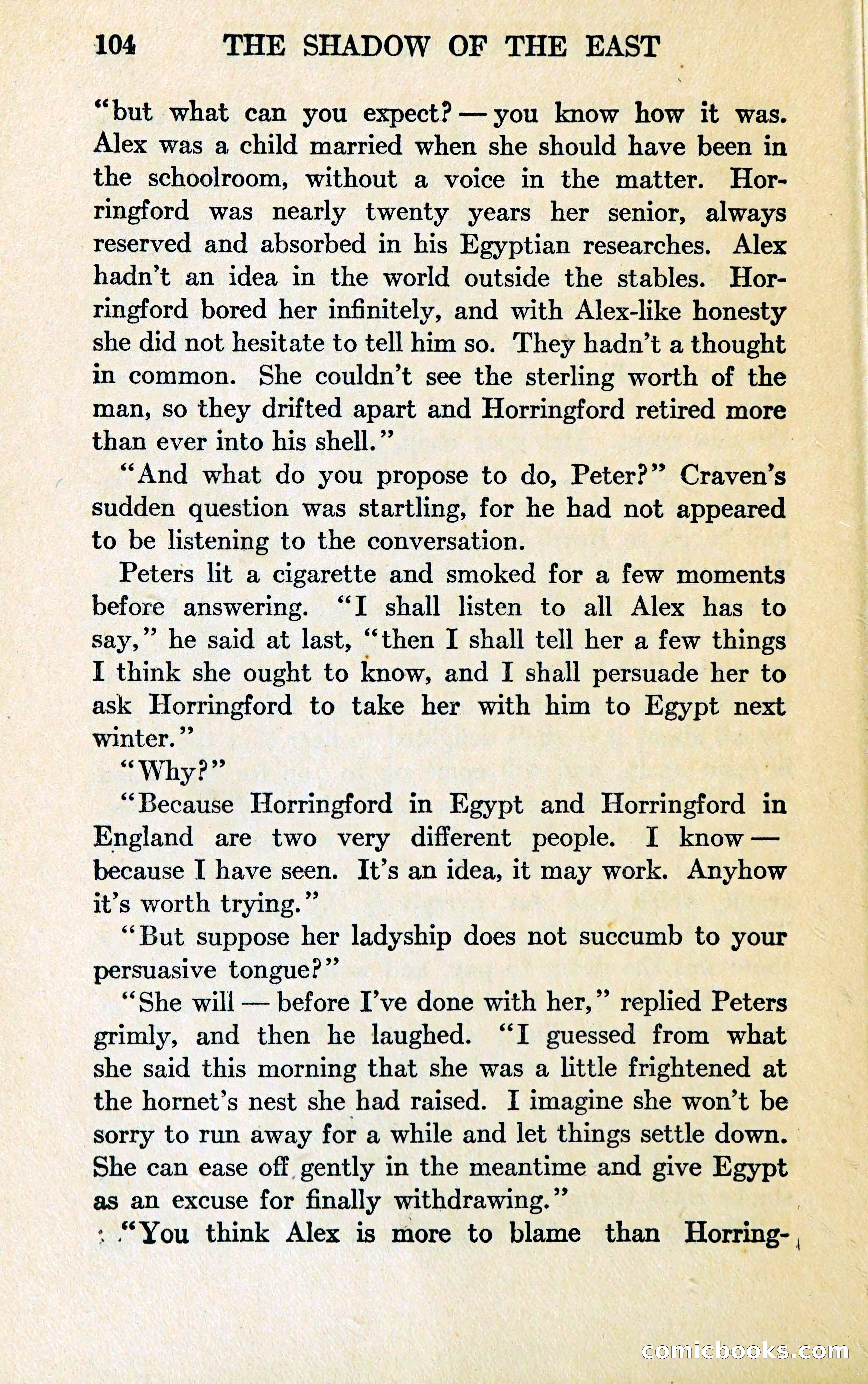 The Shadow of the East — page 113 of 337