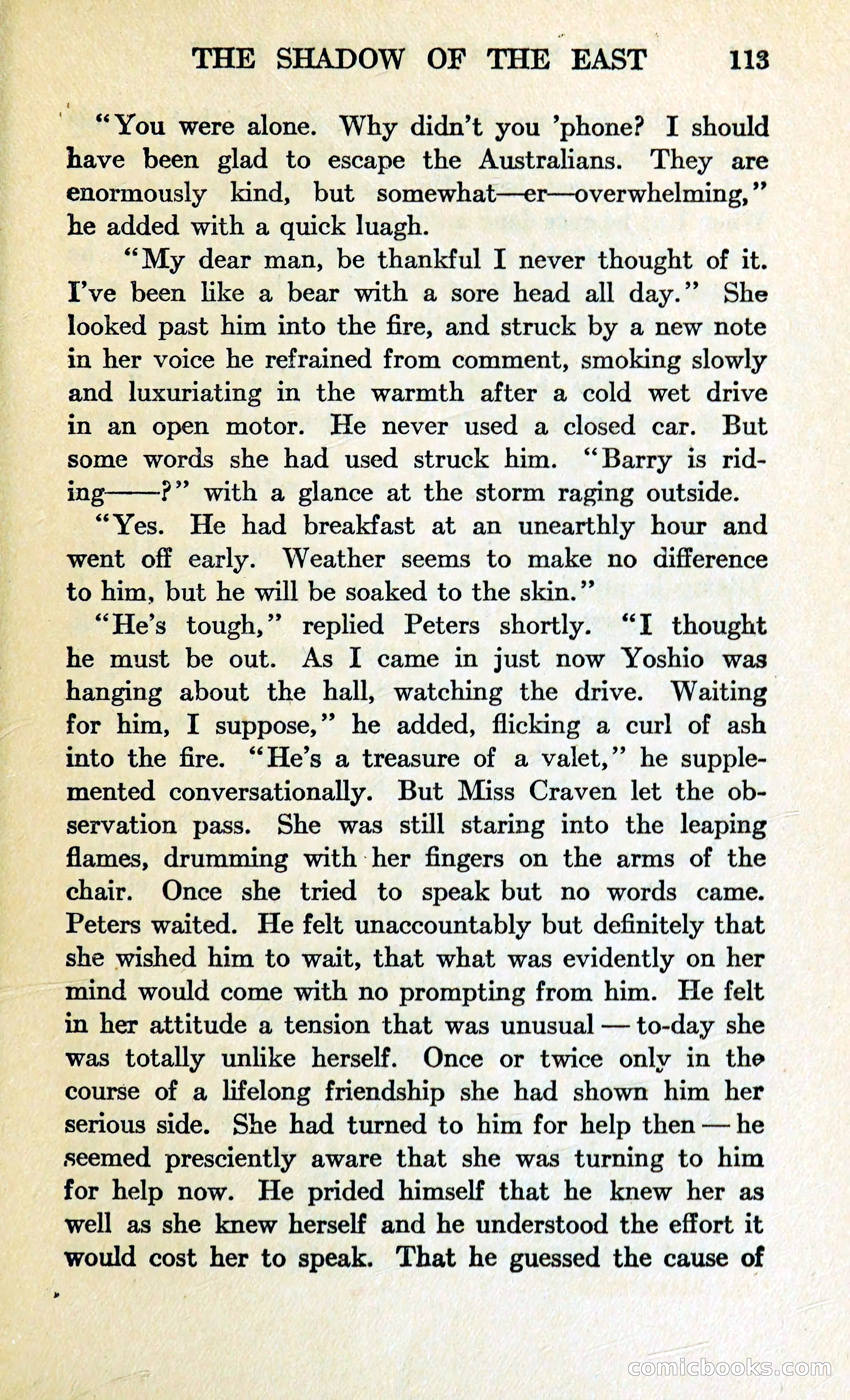 The Shadow of the East — page 122 of 337