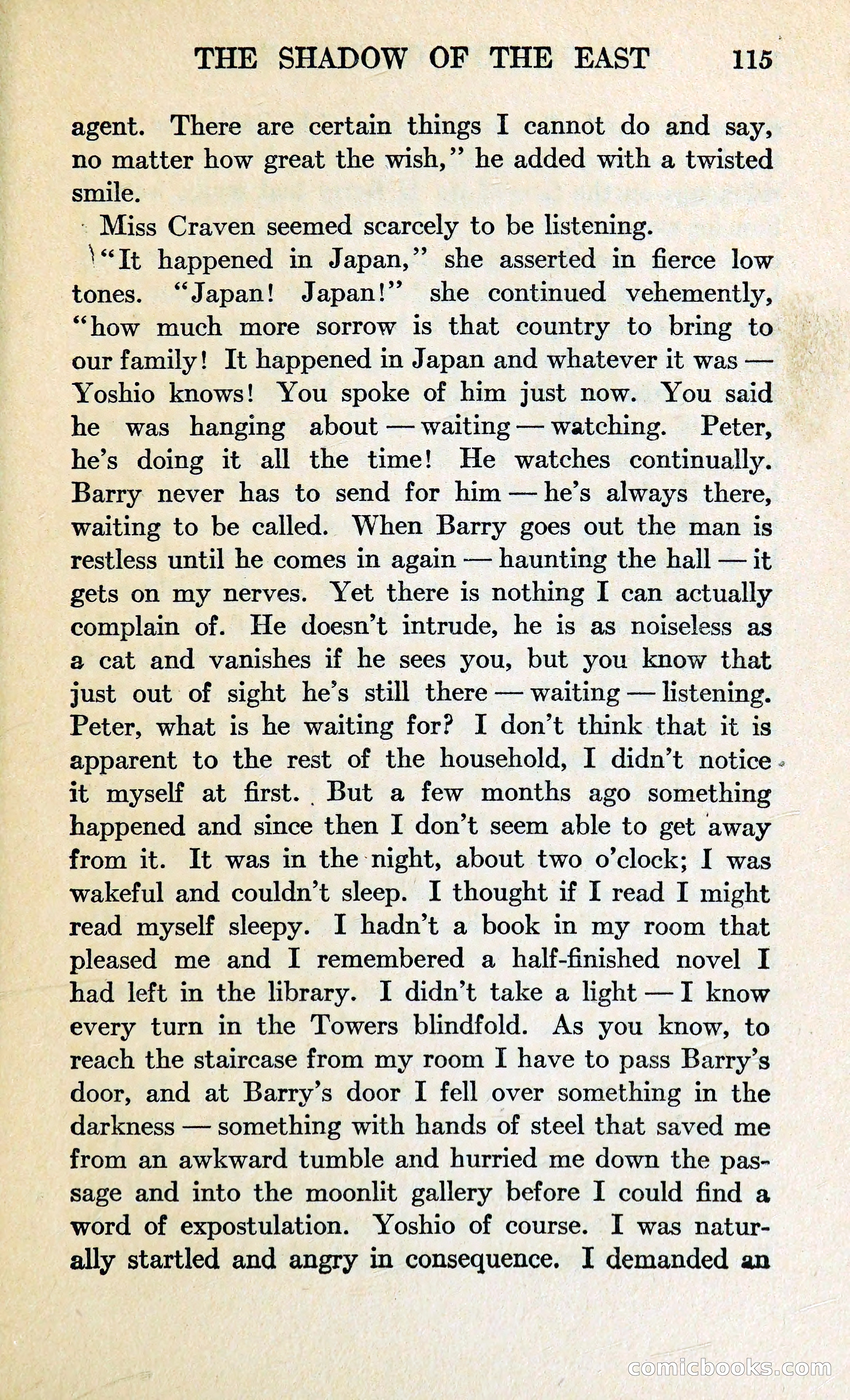The Shadow of the East — page 124 of 337