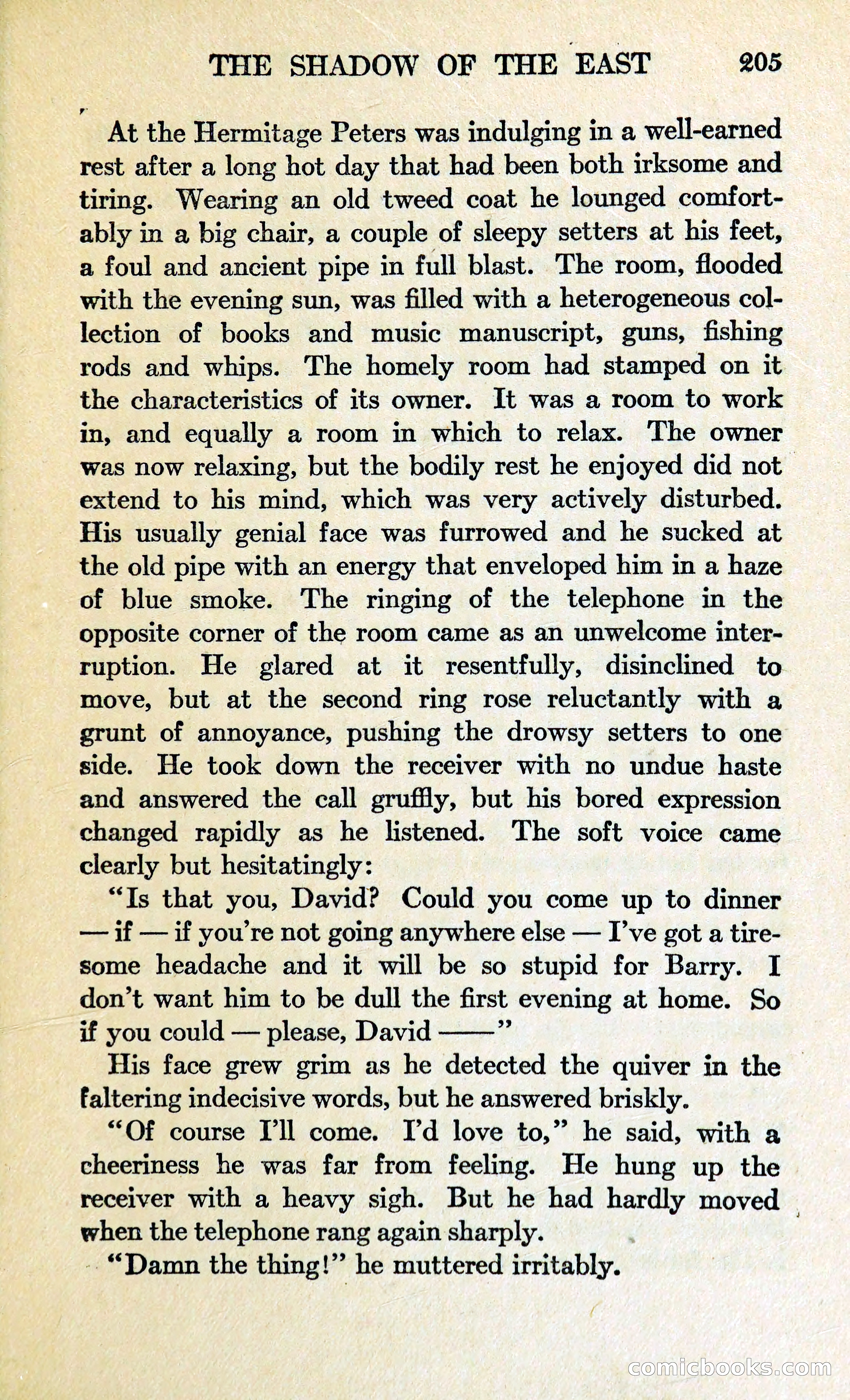 The Shadow of the East — page 216 of 337