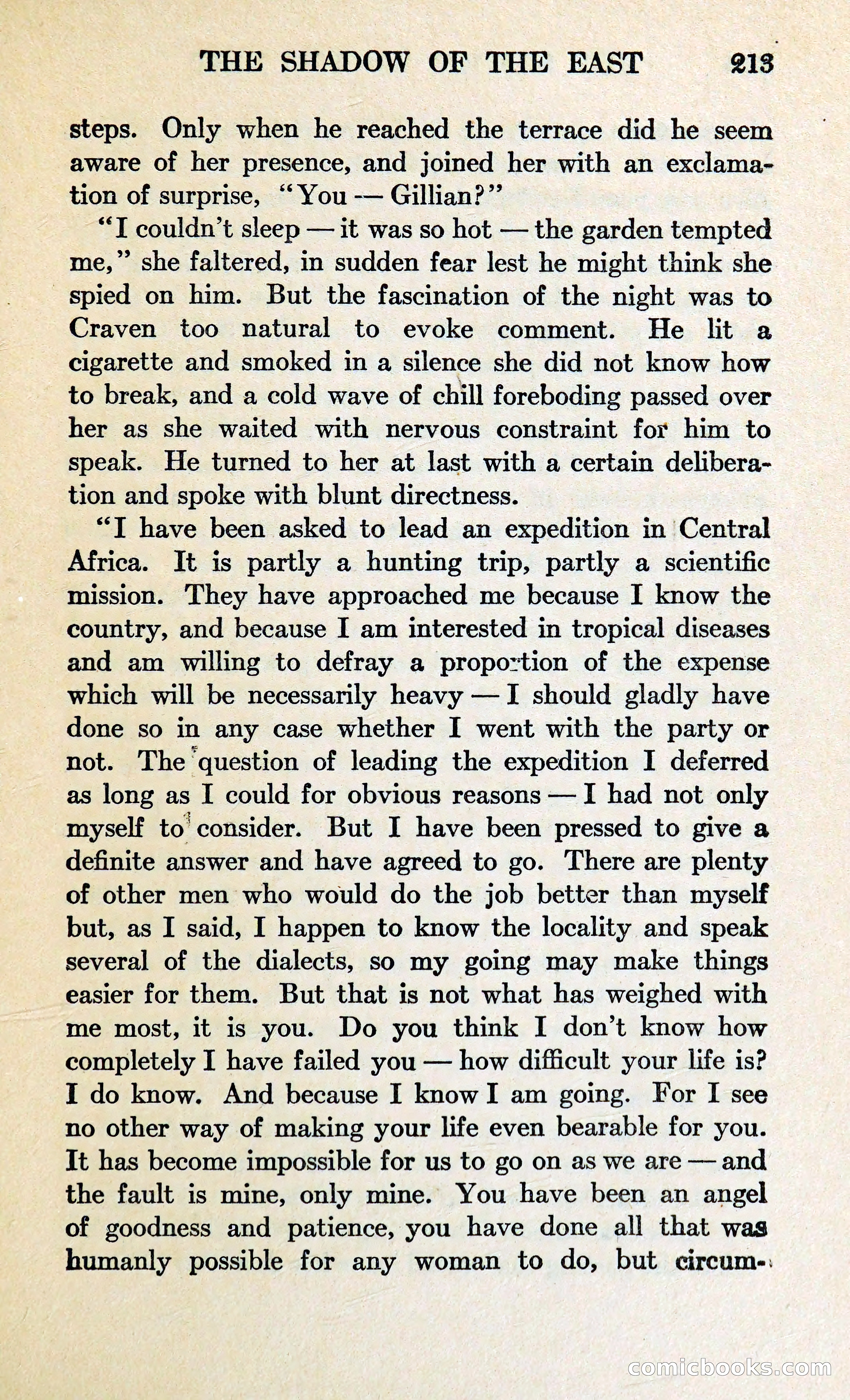 The Shadow of the East — page 224 of 337