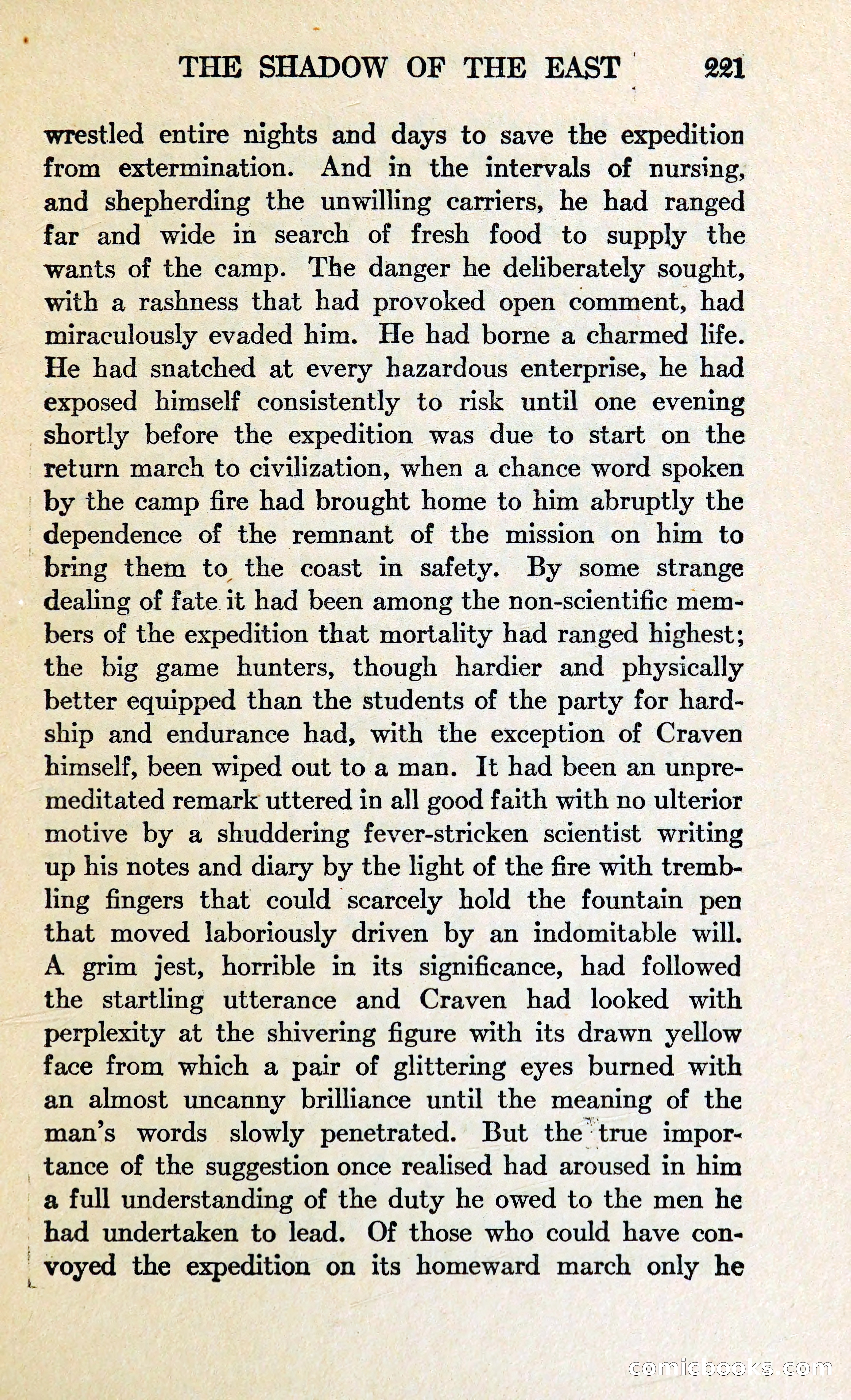 The Shadow of the East — page 232 of 337