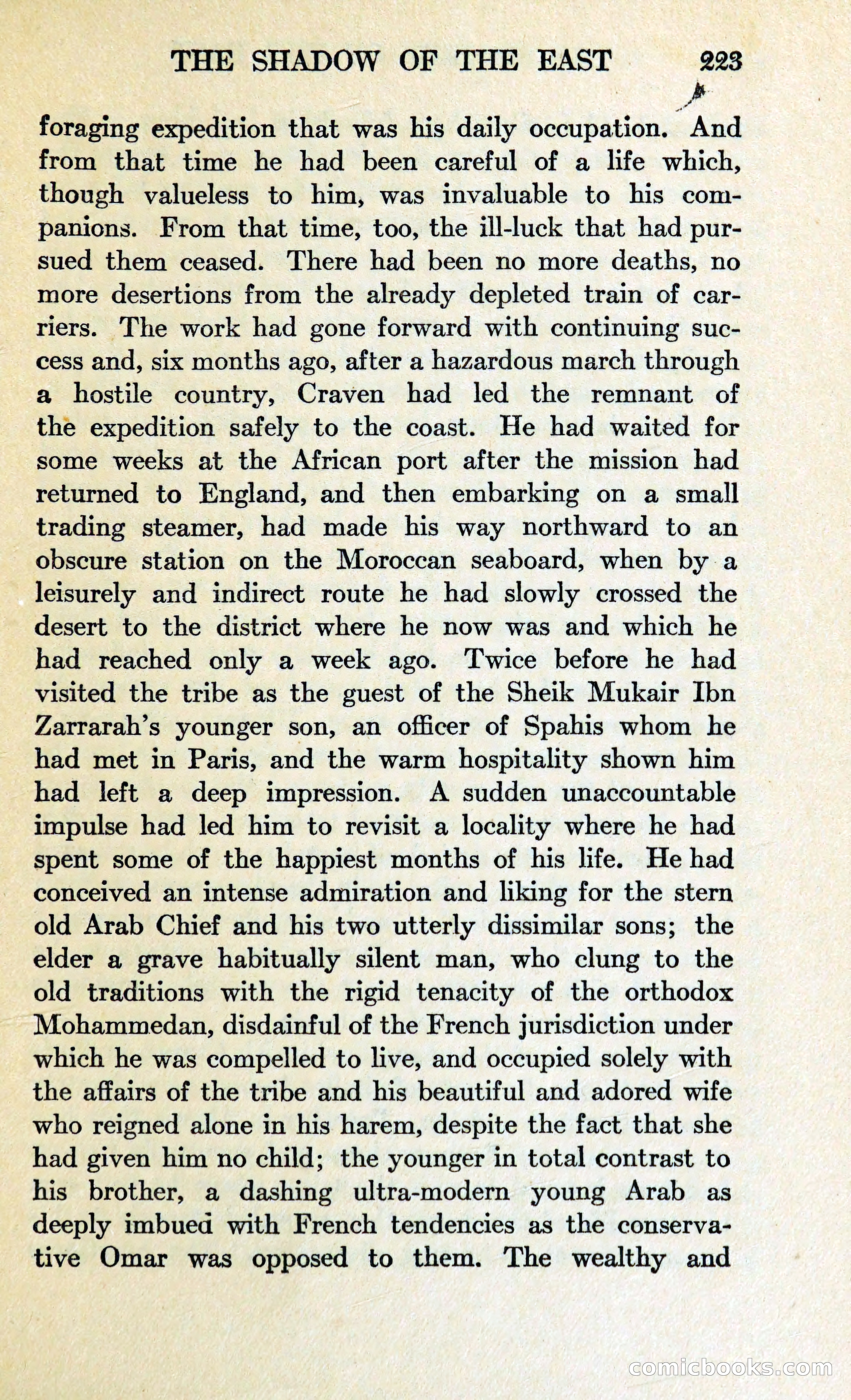 The Shadow of the East — page 234 of 337