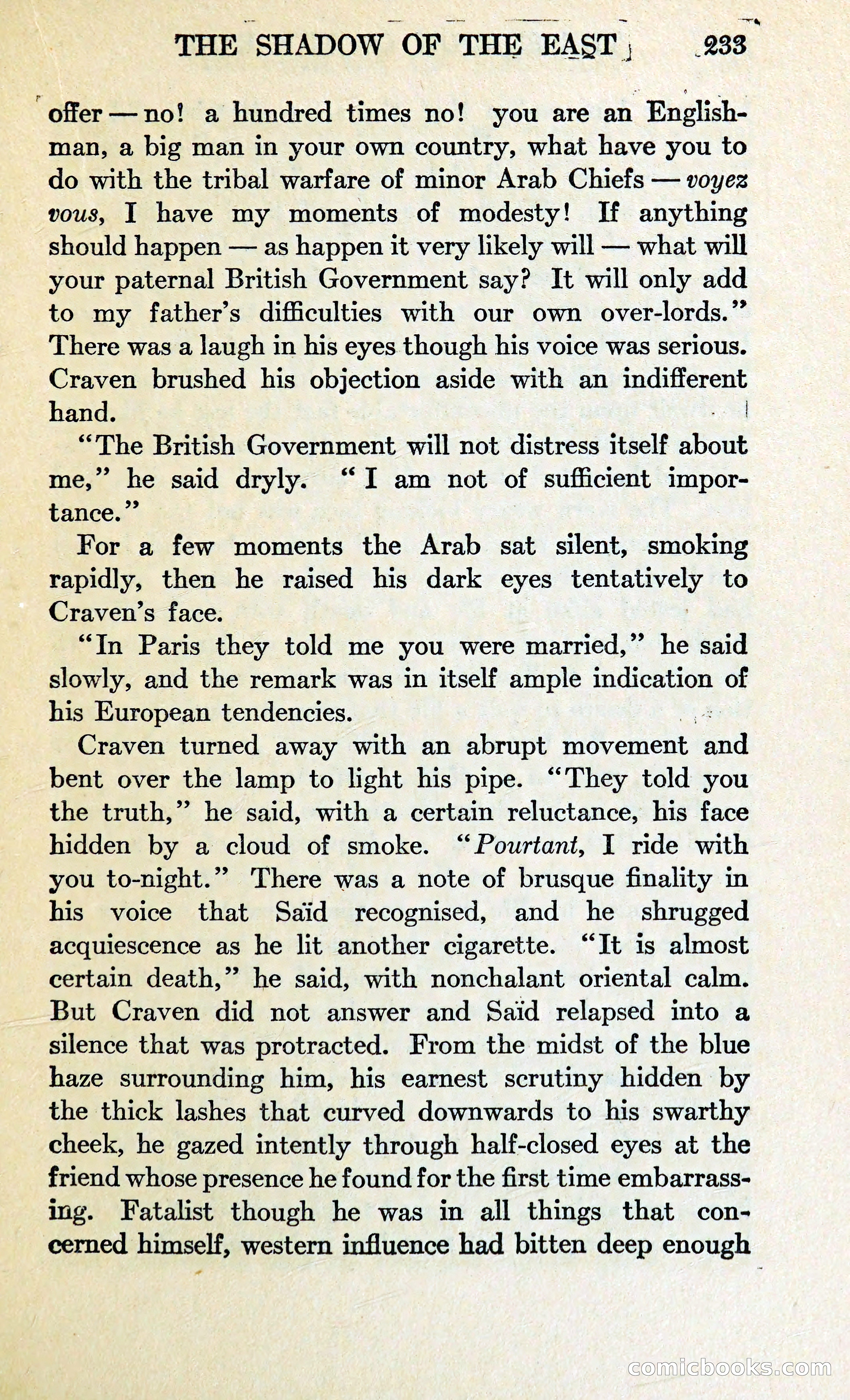The Shadow of the East — page 244 of 337