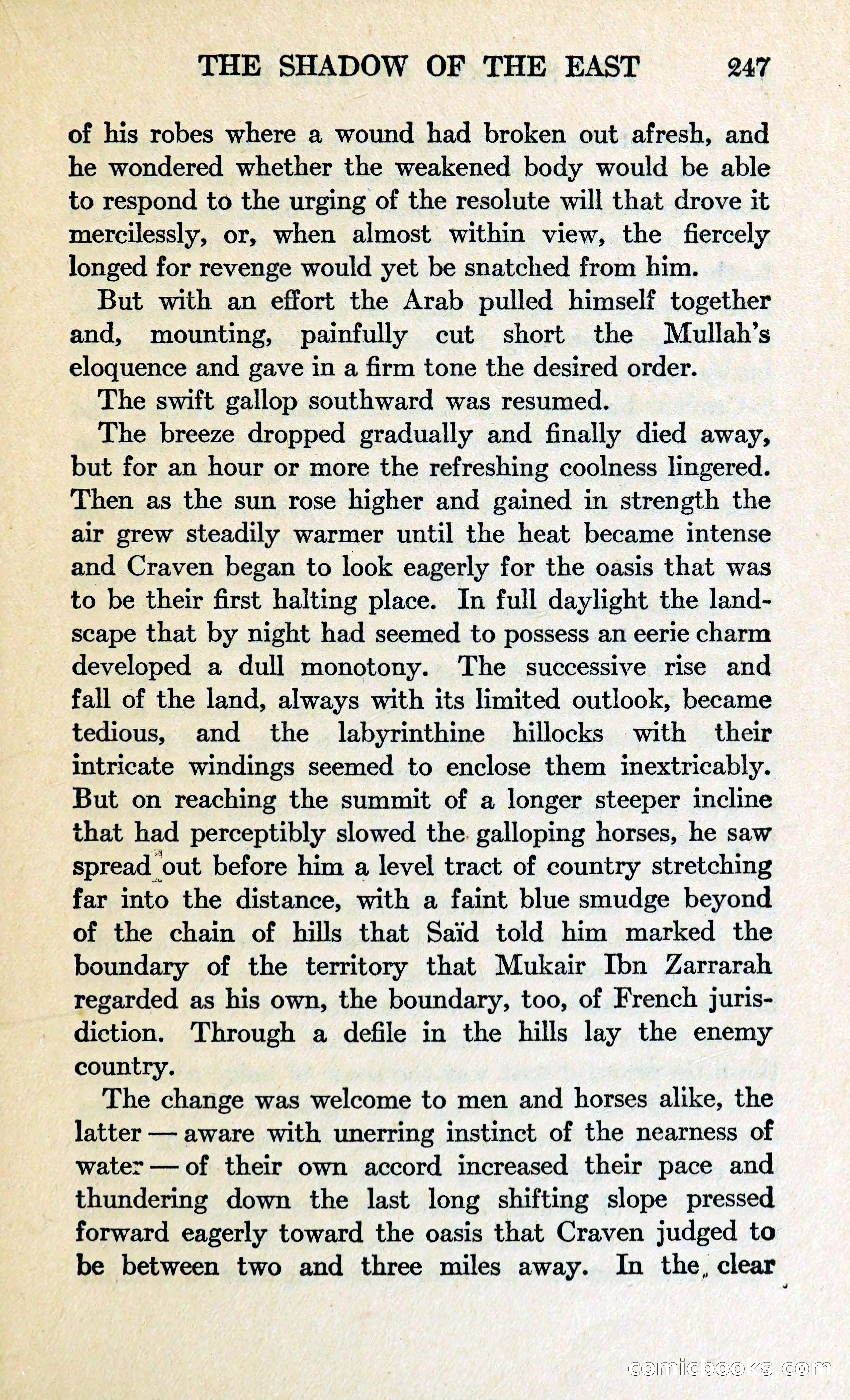 The Shadow of the East — page 260 of 337