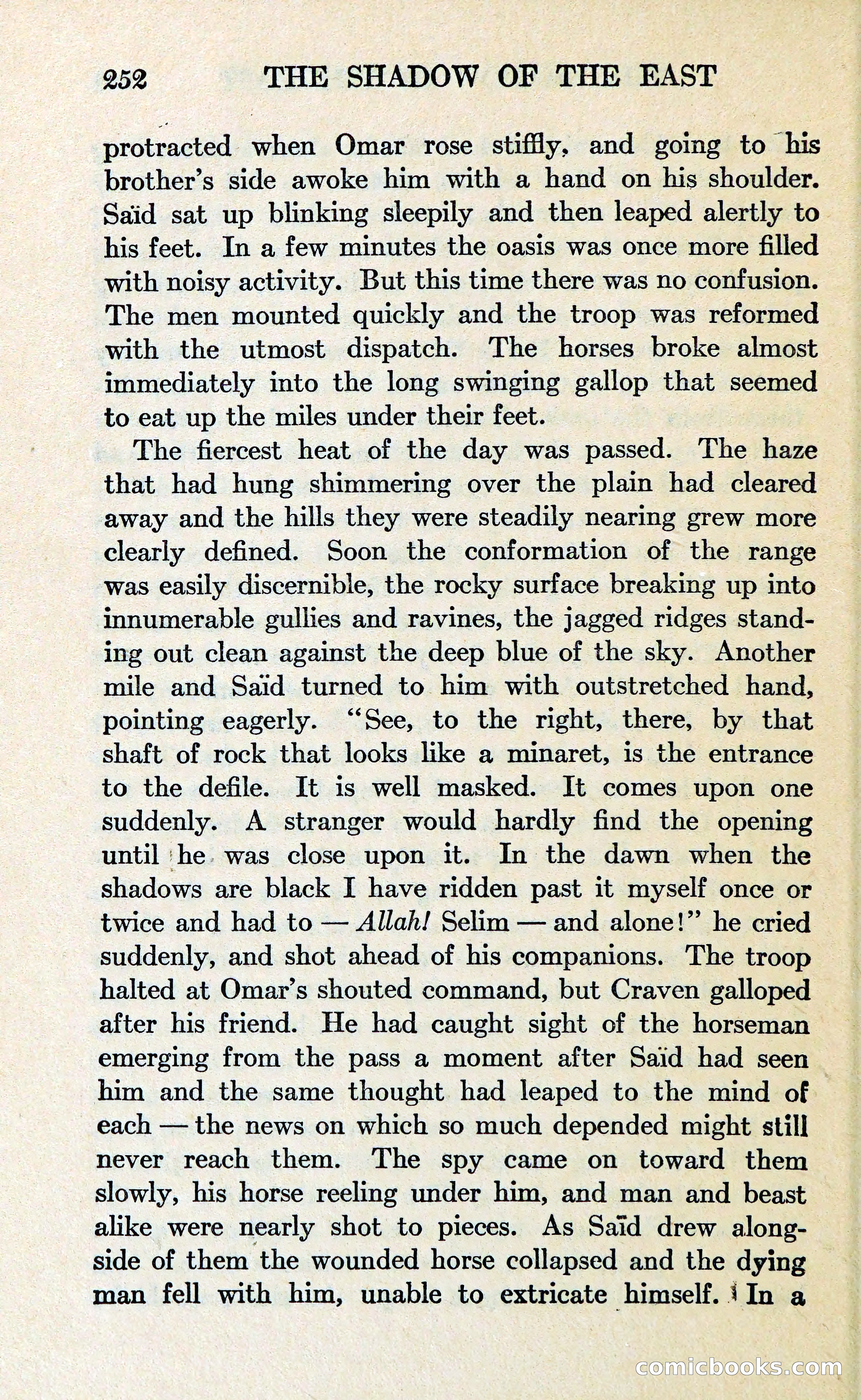 The Shadow of the East — page 265 of 337