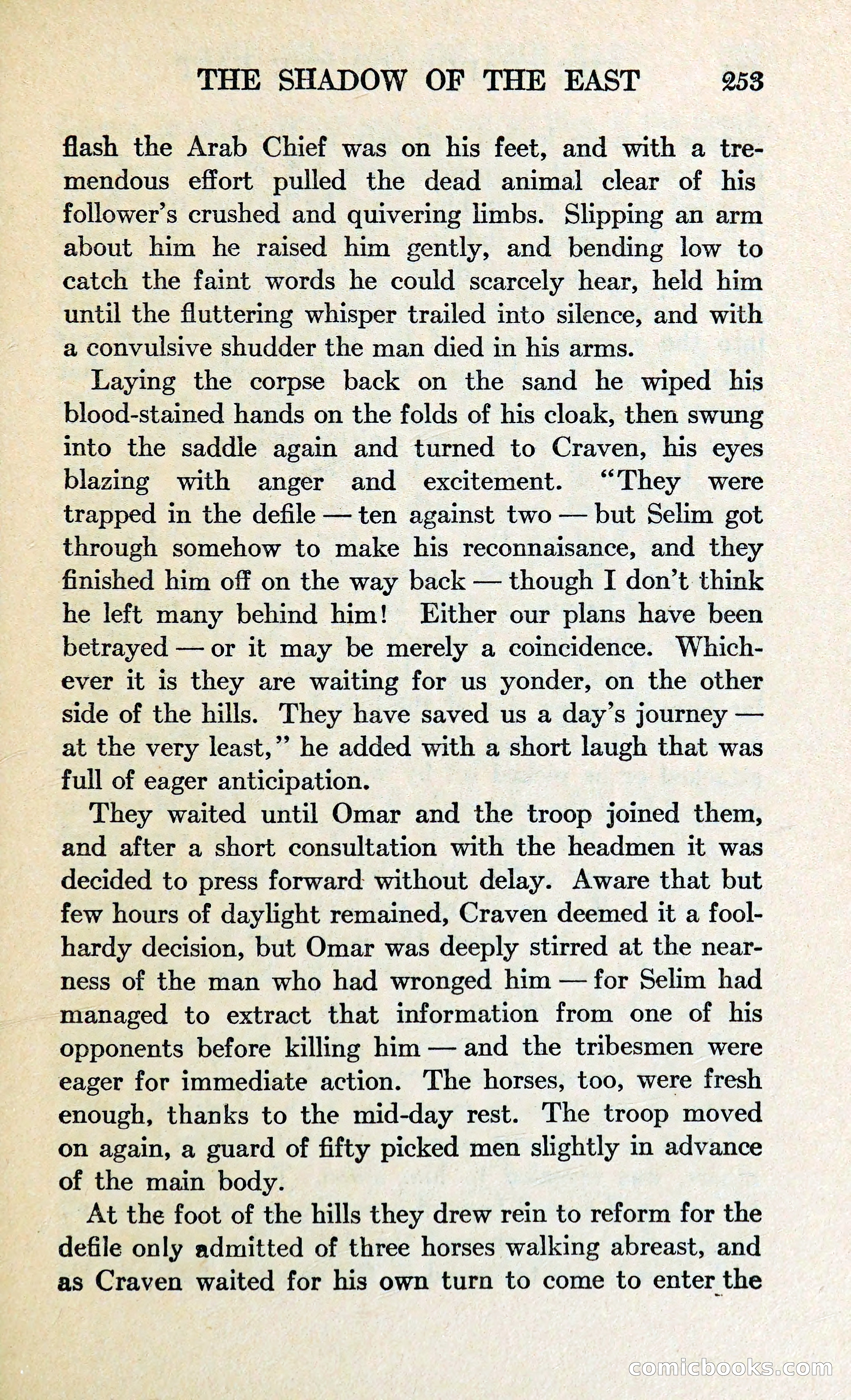 The Shadow of the East — page 266 of 337