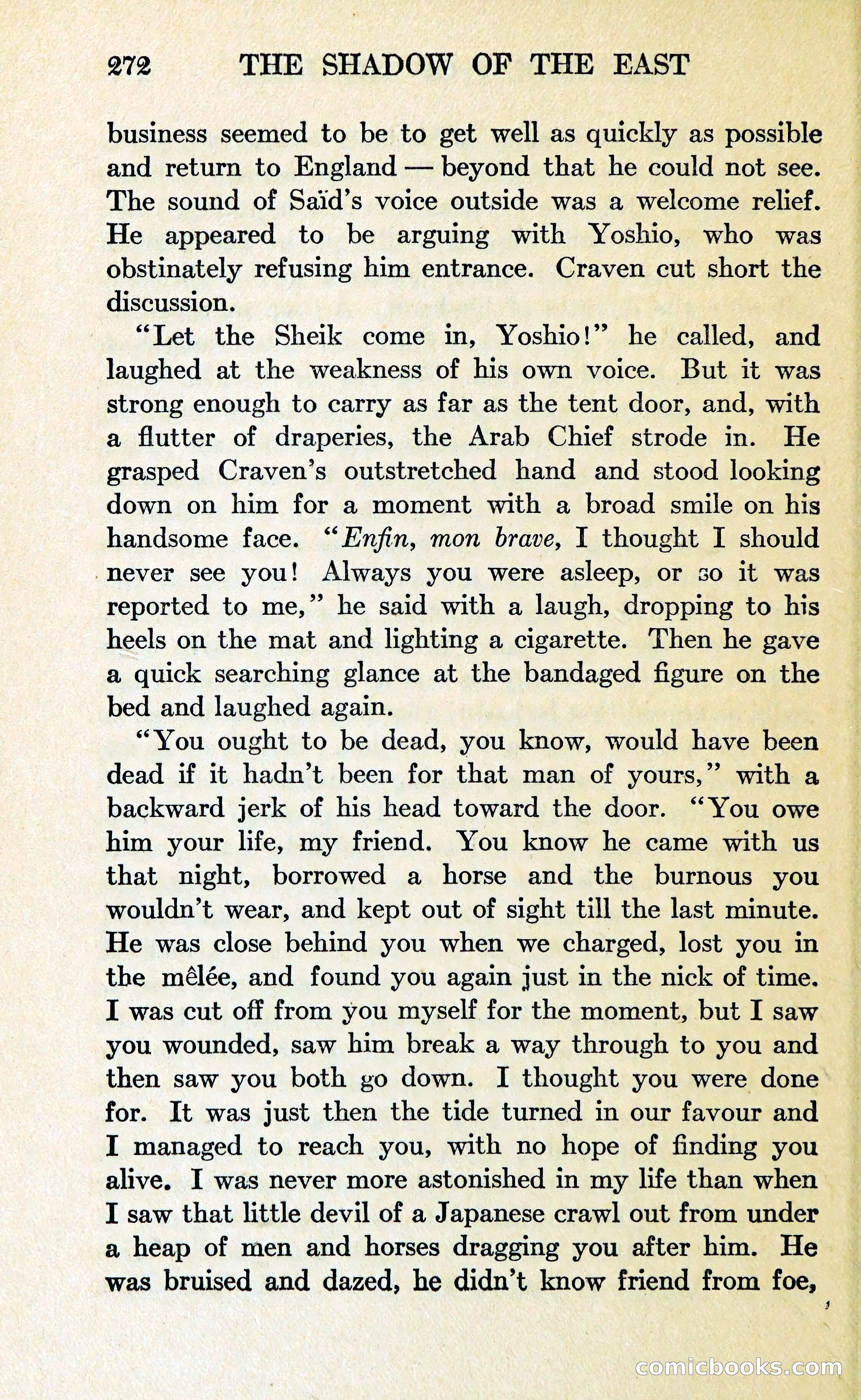 The Shadow of the East — page 285 of 337