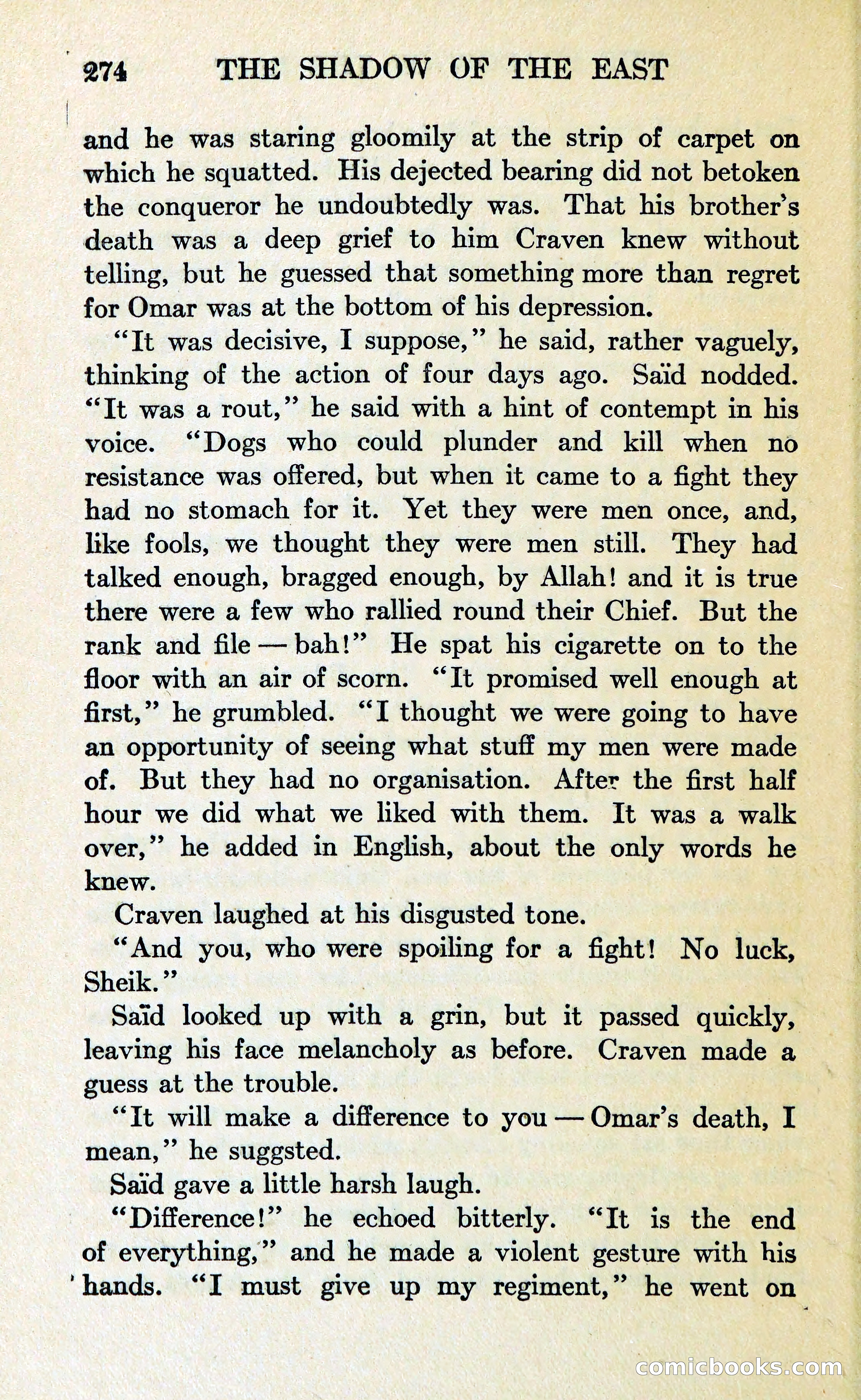 The Shadow of the East — page 287 of 337