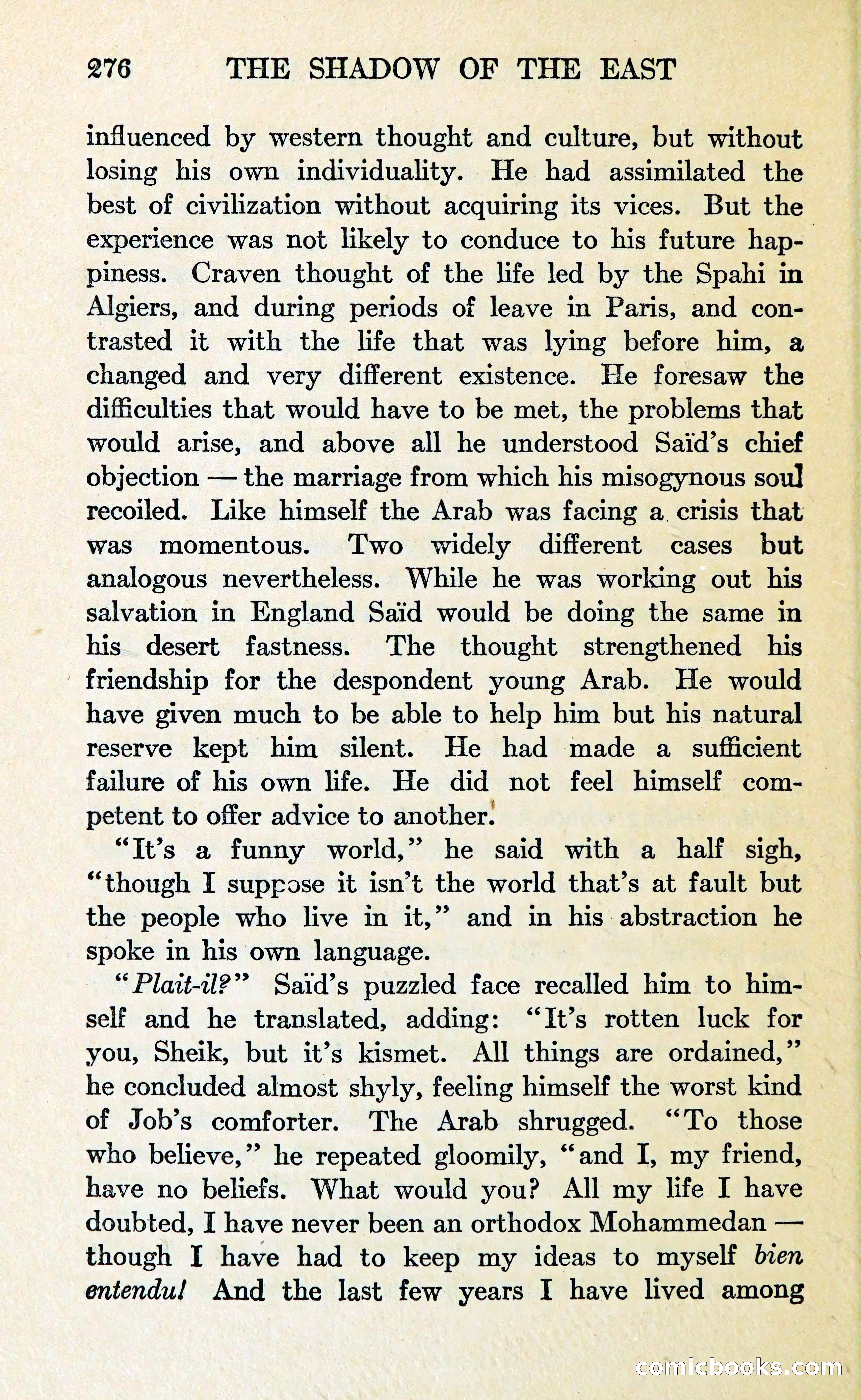 The Shadow of the East — page 289 of 337