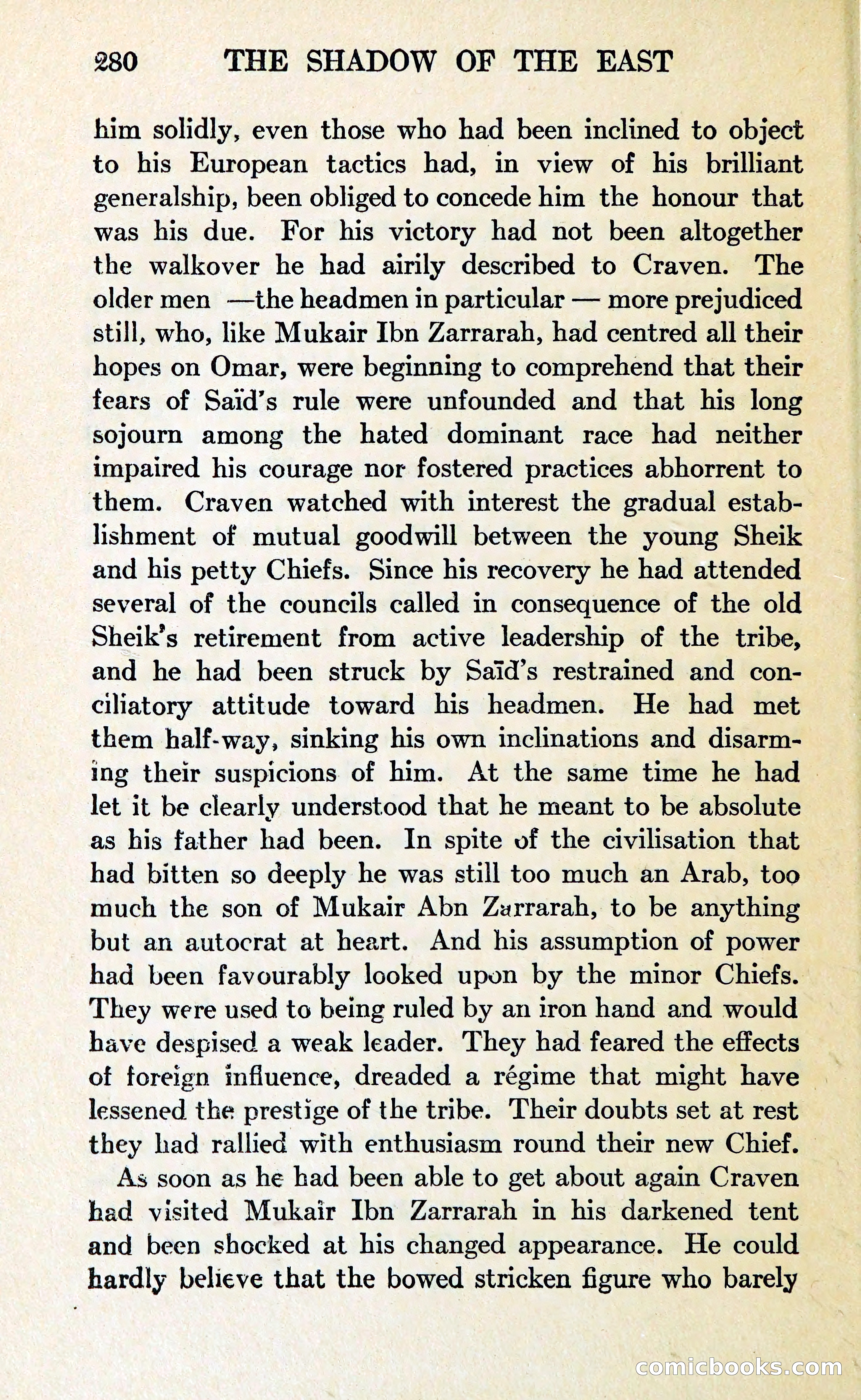 The Shadow of the East — page 293 of 337