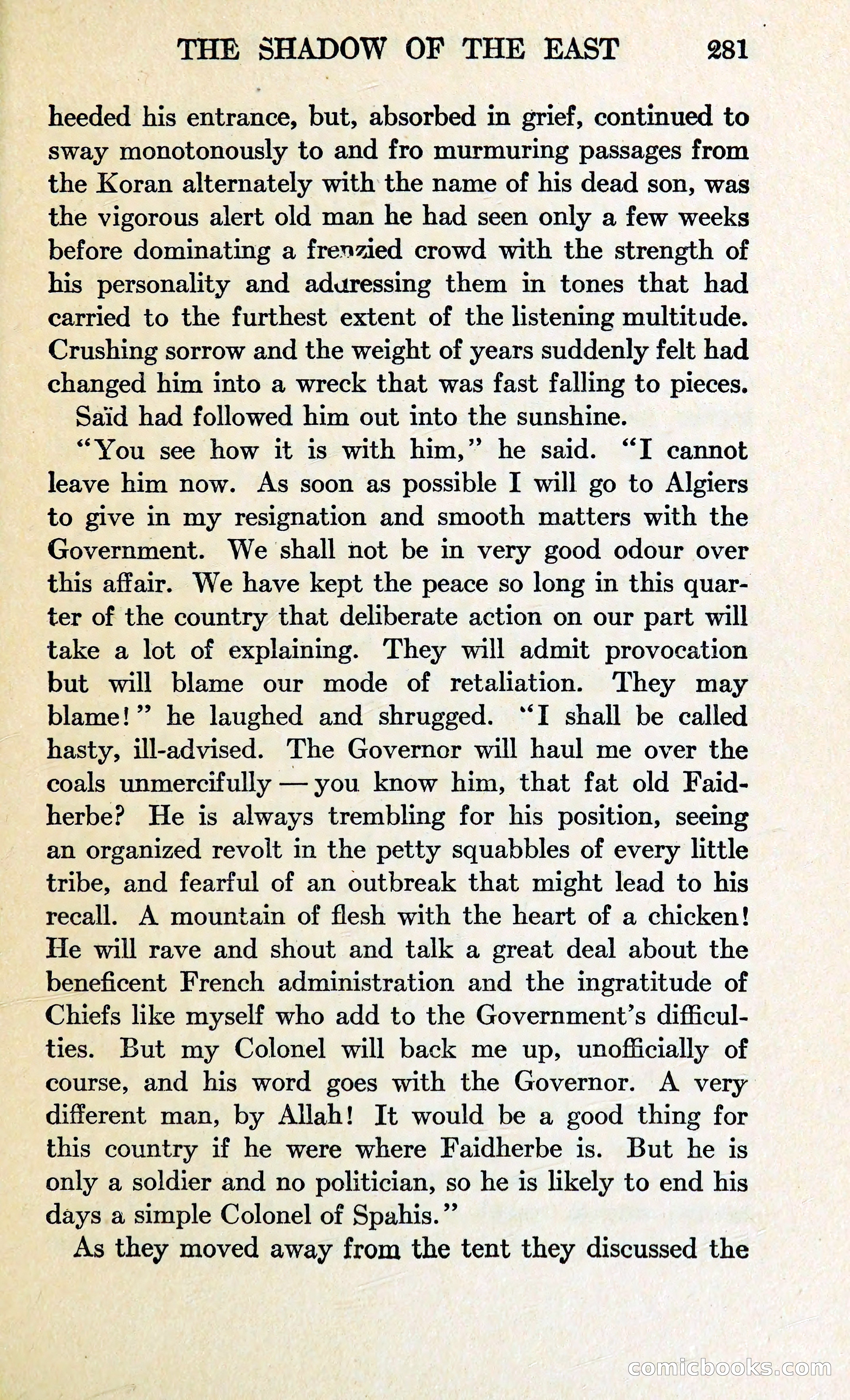 The Shadow of the East — page 294 of 337