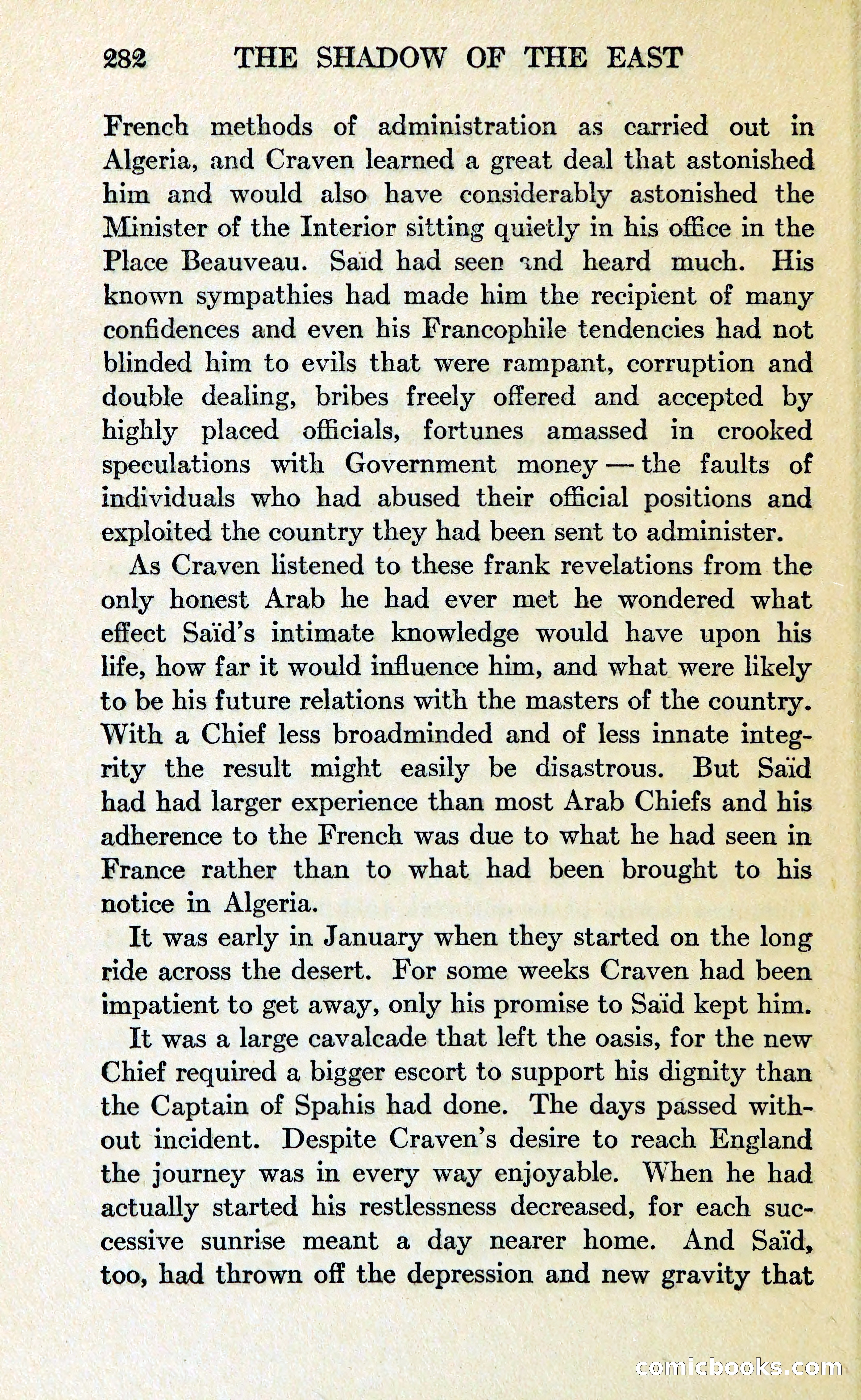 The Shadow of the East — page 295 of 337