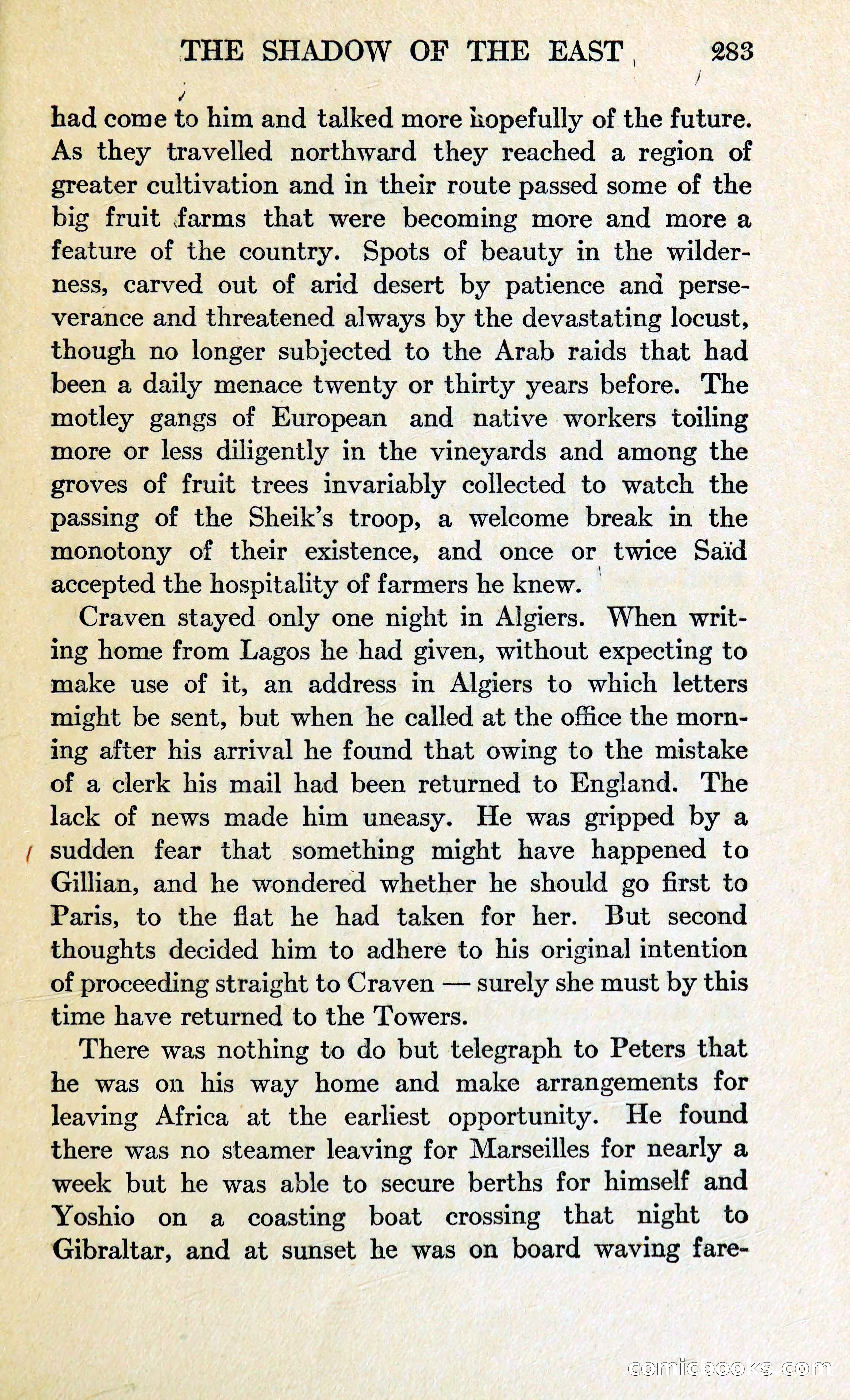 The Shadow of the East — page 296 of 337