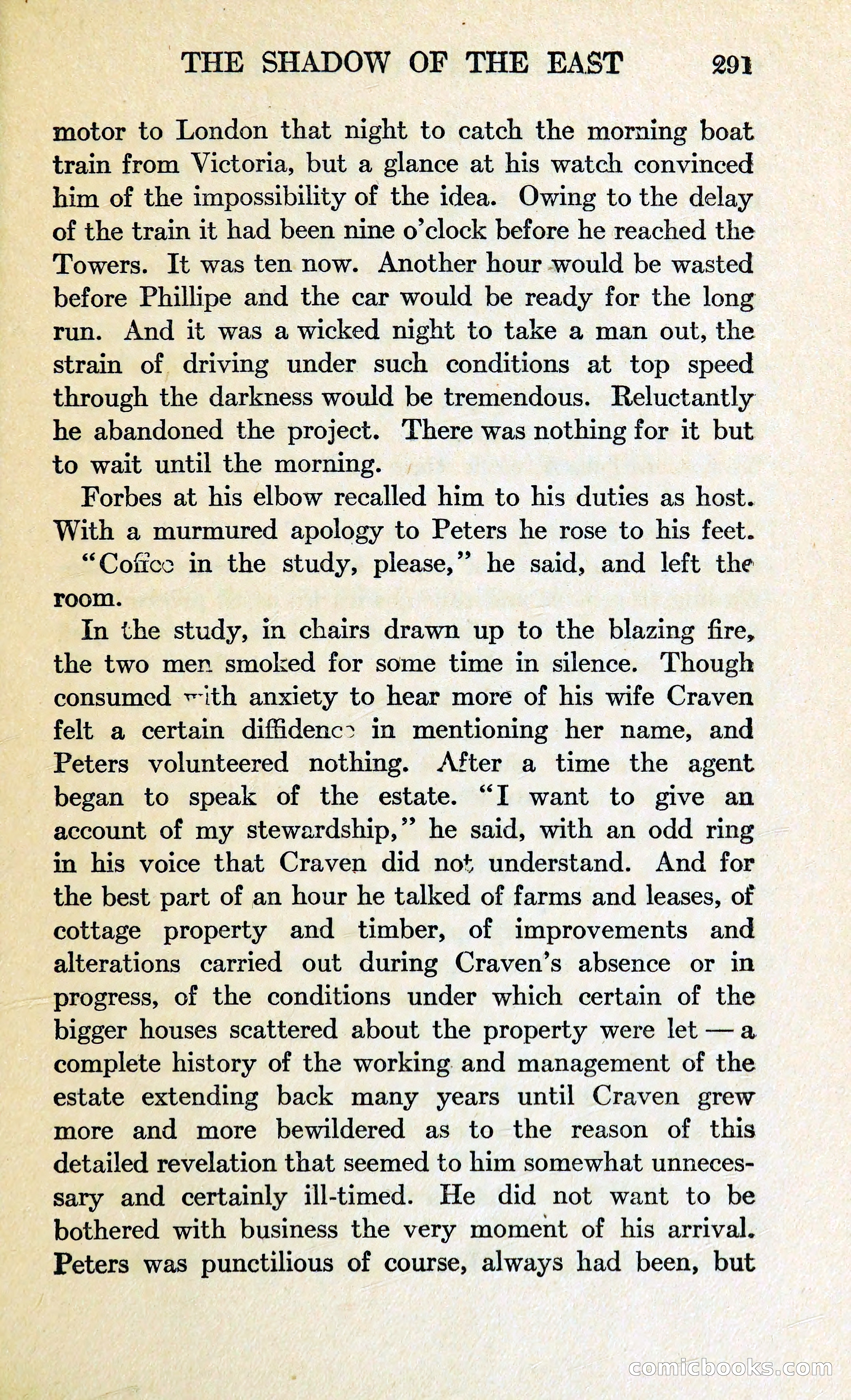 The Shadow of the East — page 304 of 337