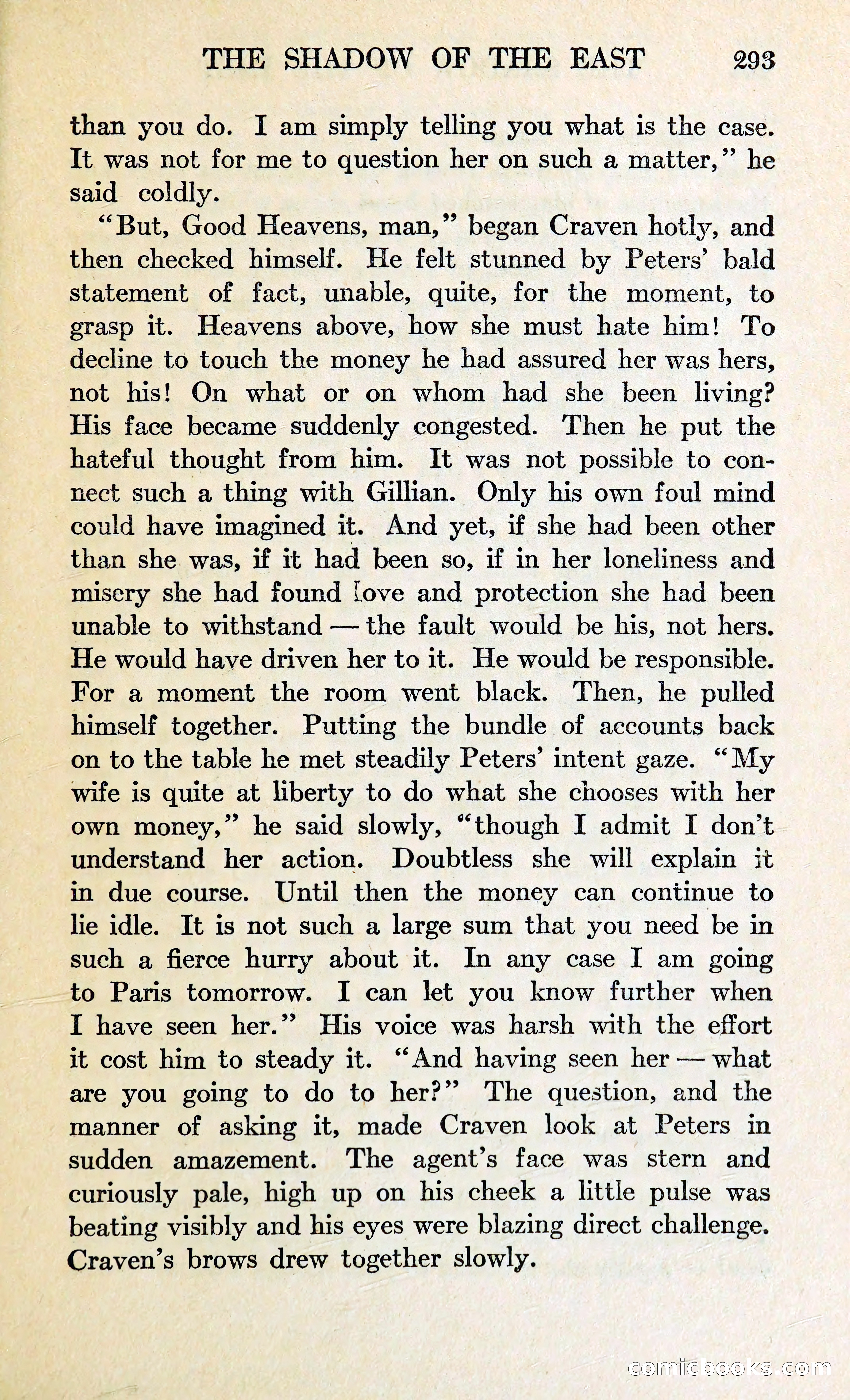 The Shadow of the East — page 306 of 337