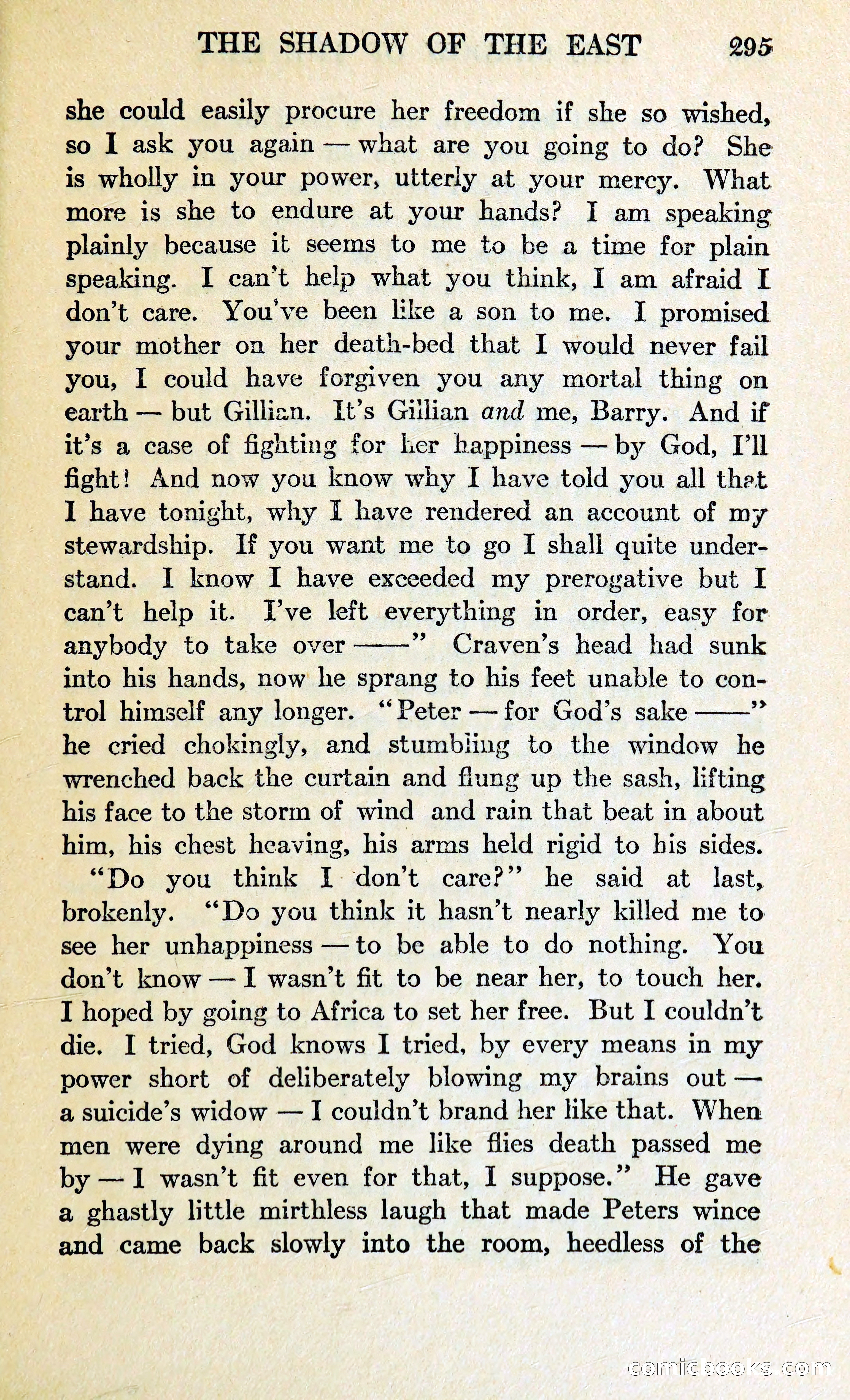 The Shadow of the East — page 308 of 337