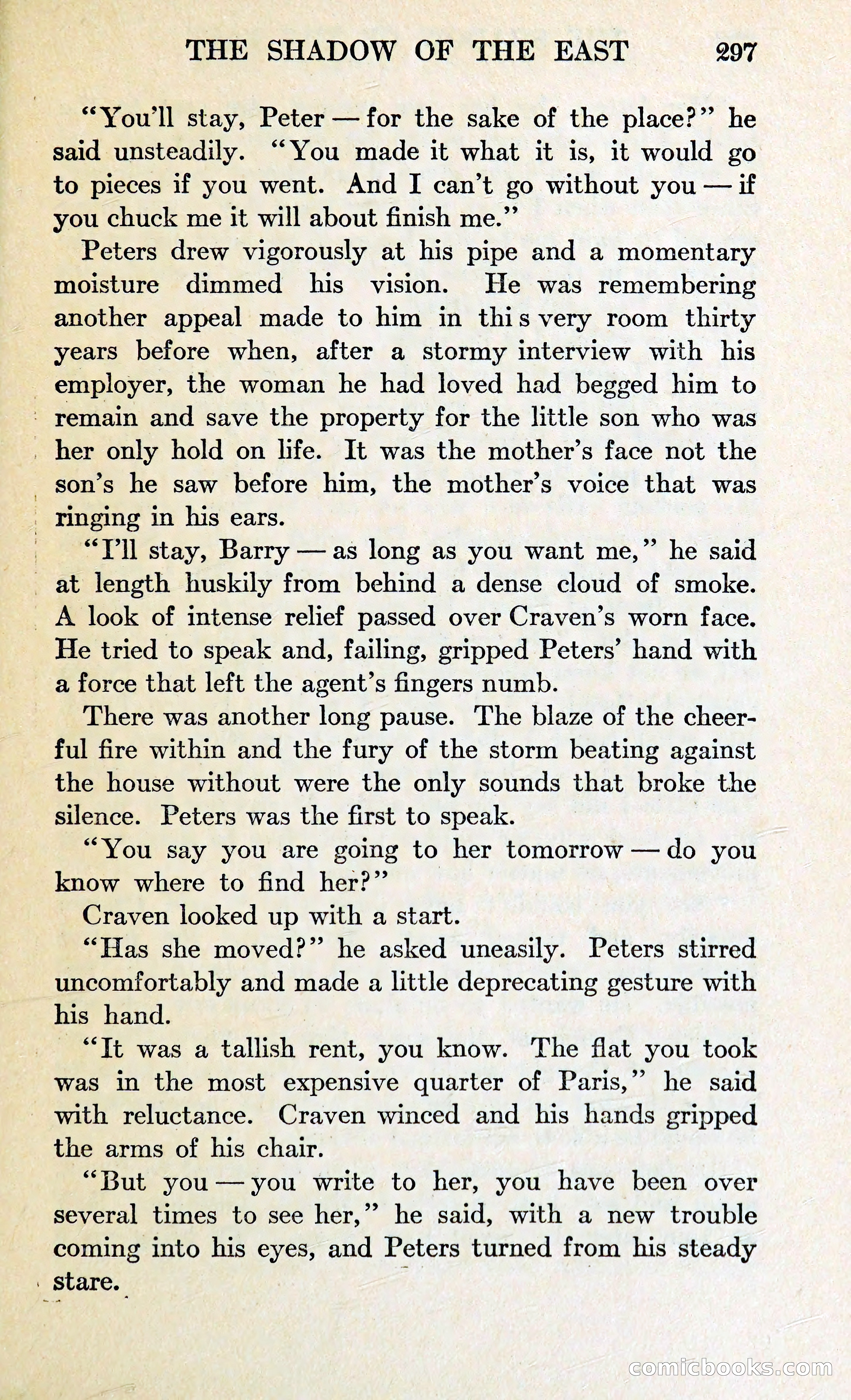 The Shadow of the East — page 310 of 337