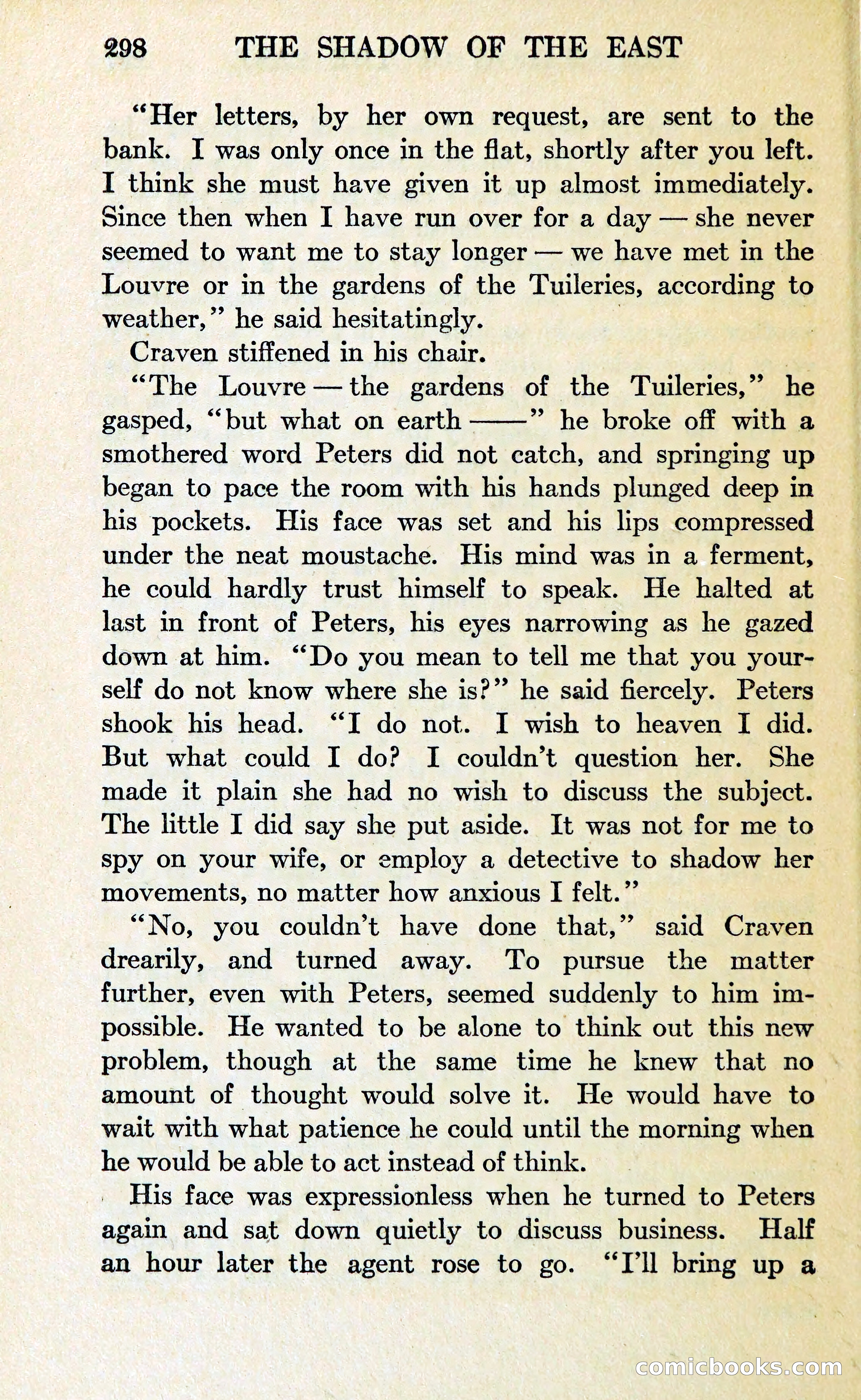 The Shadow of the East — page 311 of 337