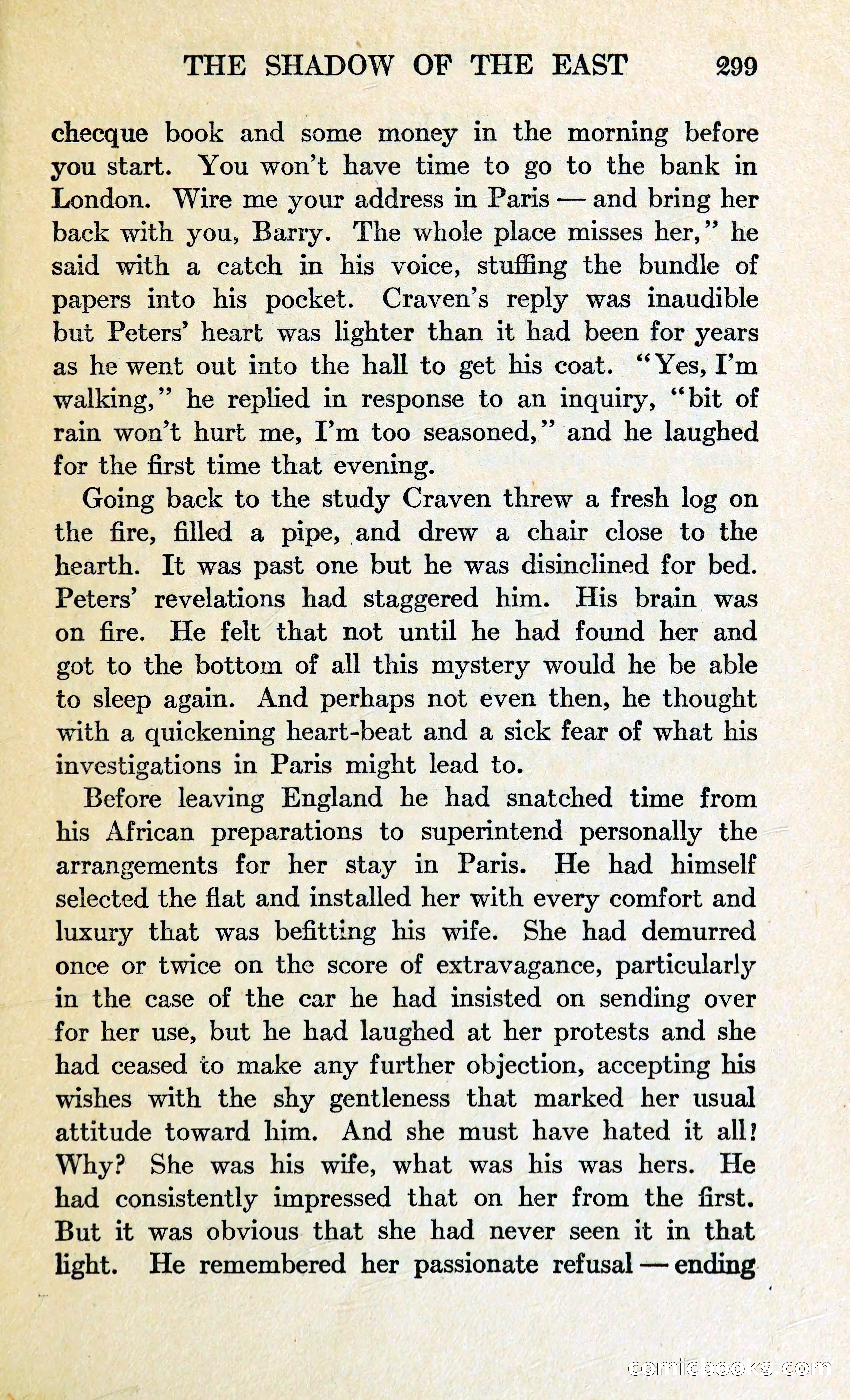 The Shadow of the East — page 312 of 337