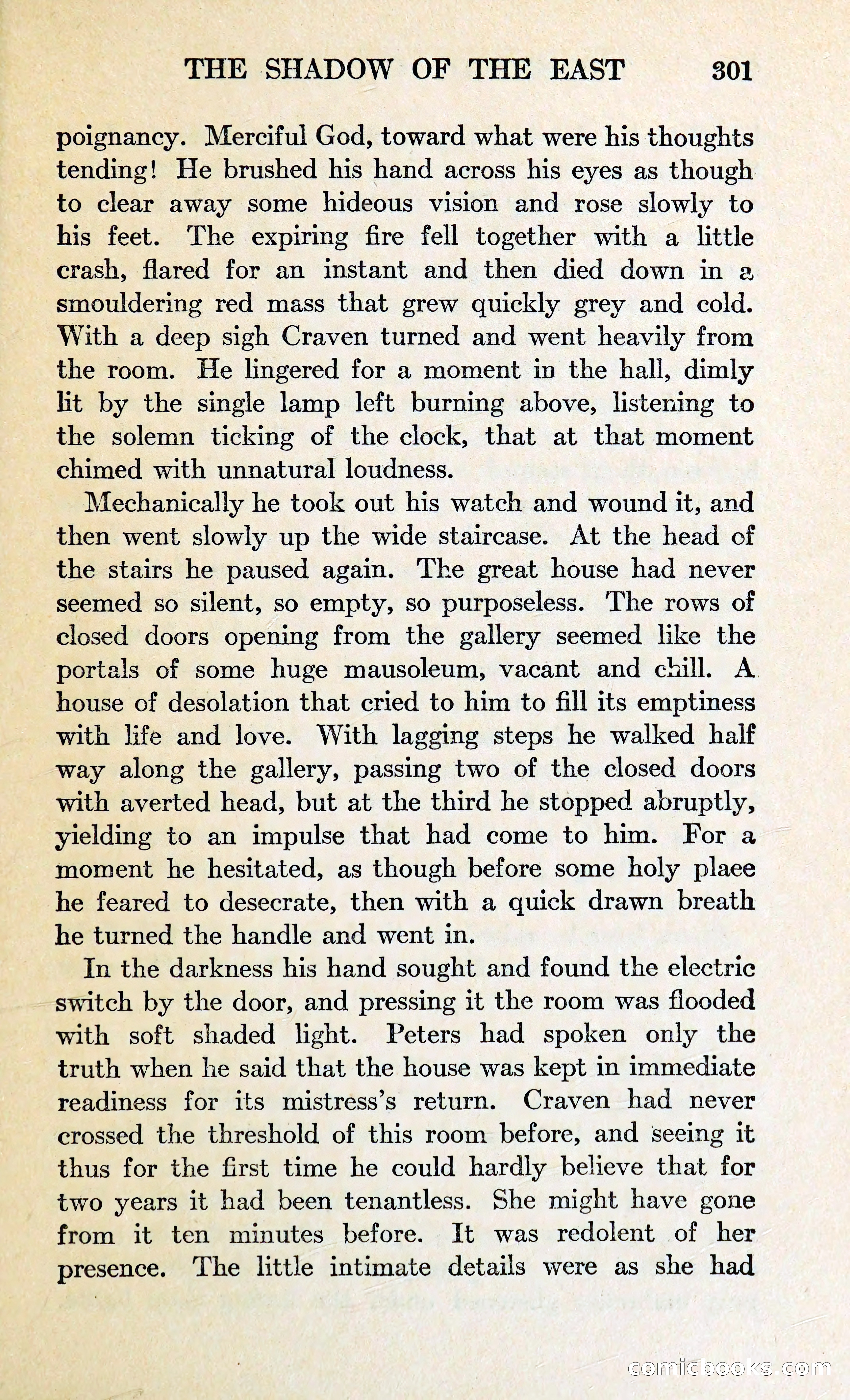 The Shadow of the East — page 314 of 337