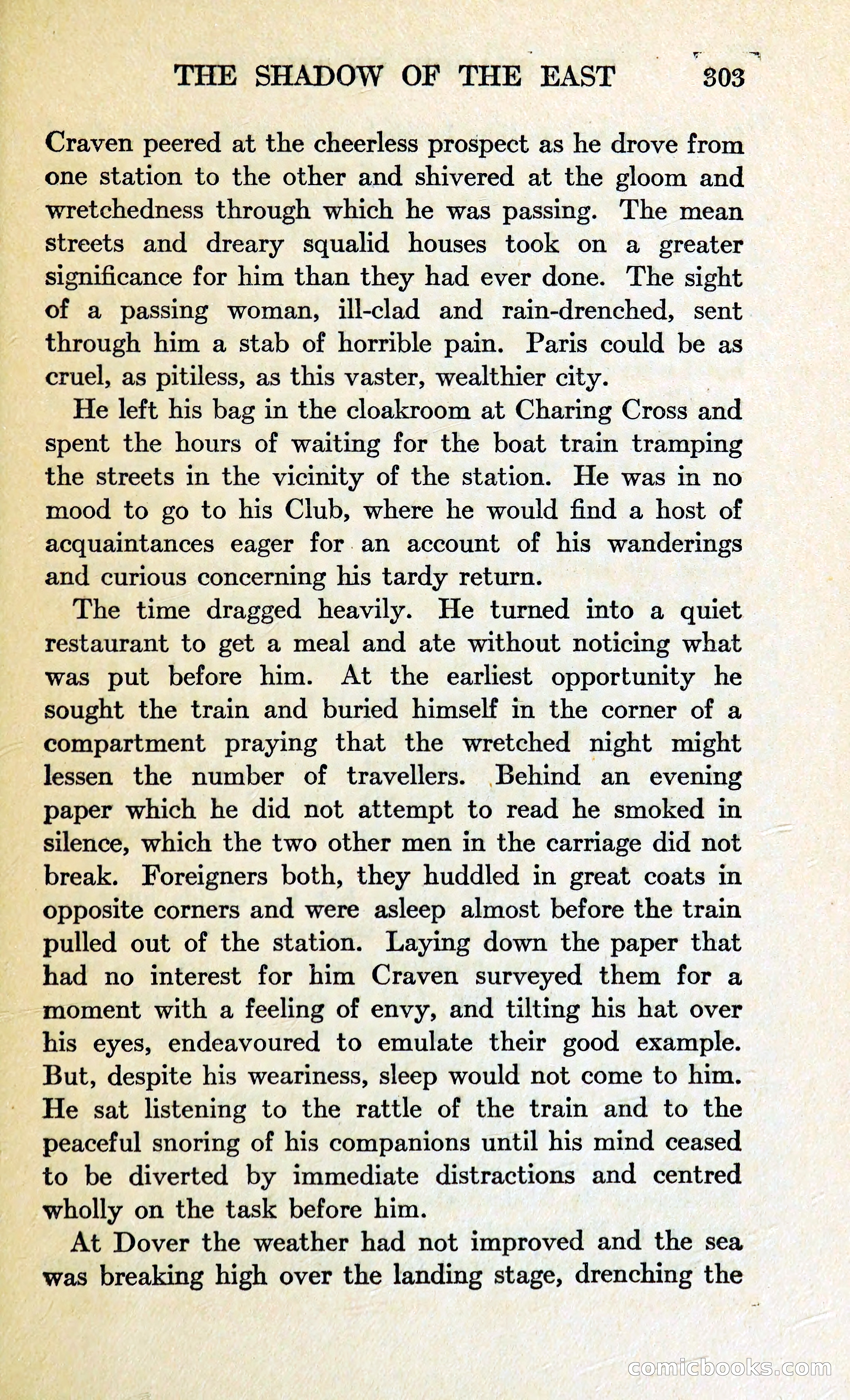 The Shadow of the East — page 316 of 337