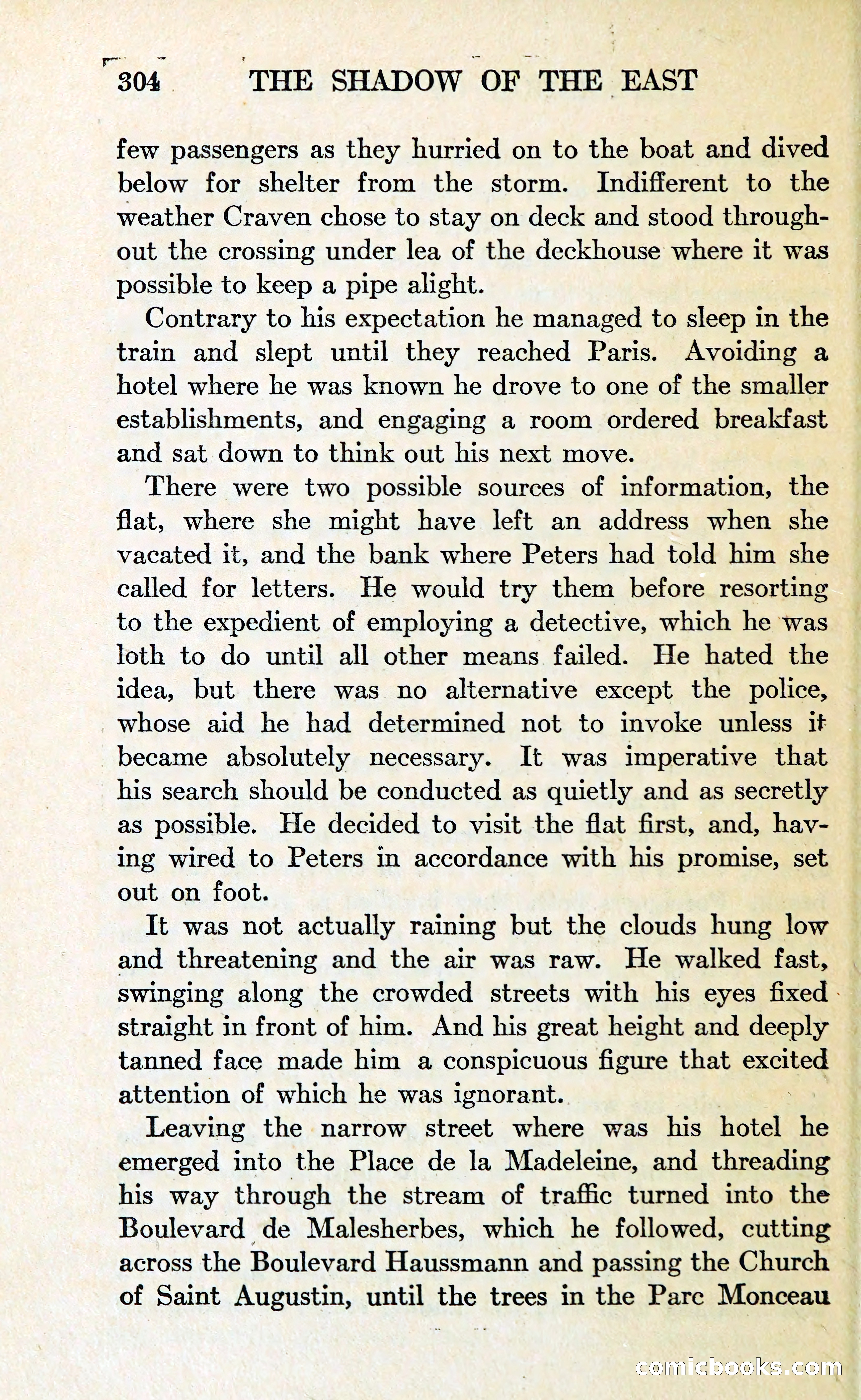 The Shadow of the East — page 317 of 337