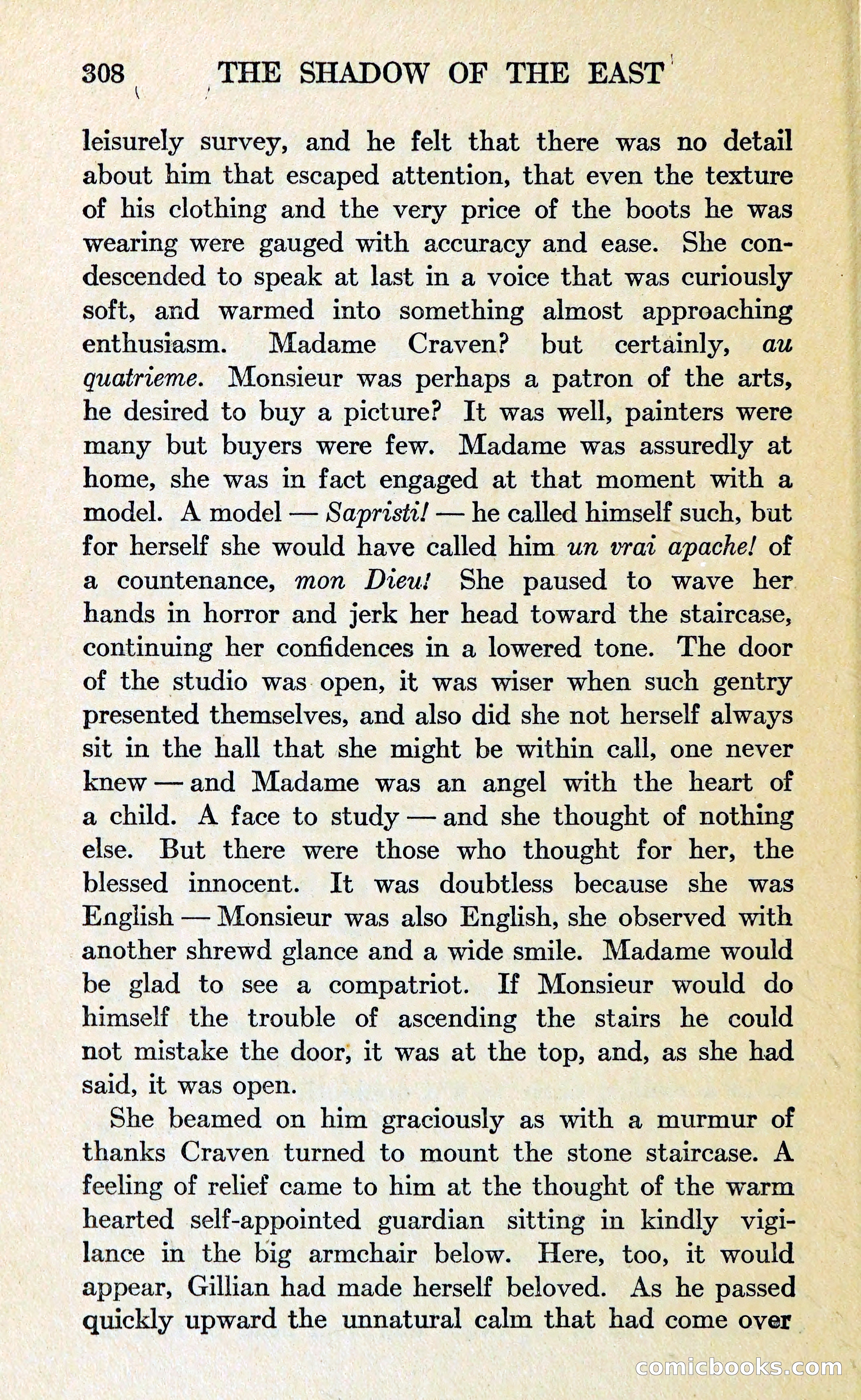 The Shadow of the East — page 321 of 337