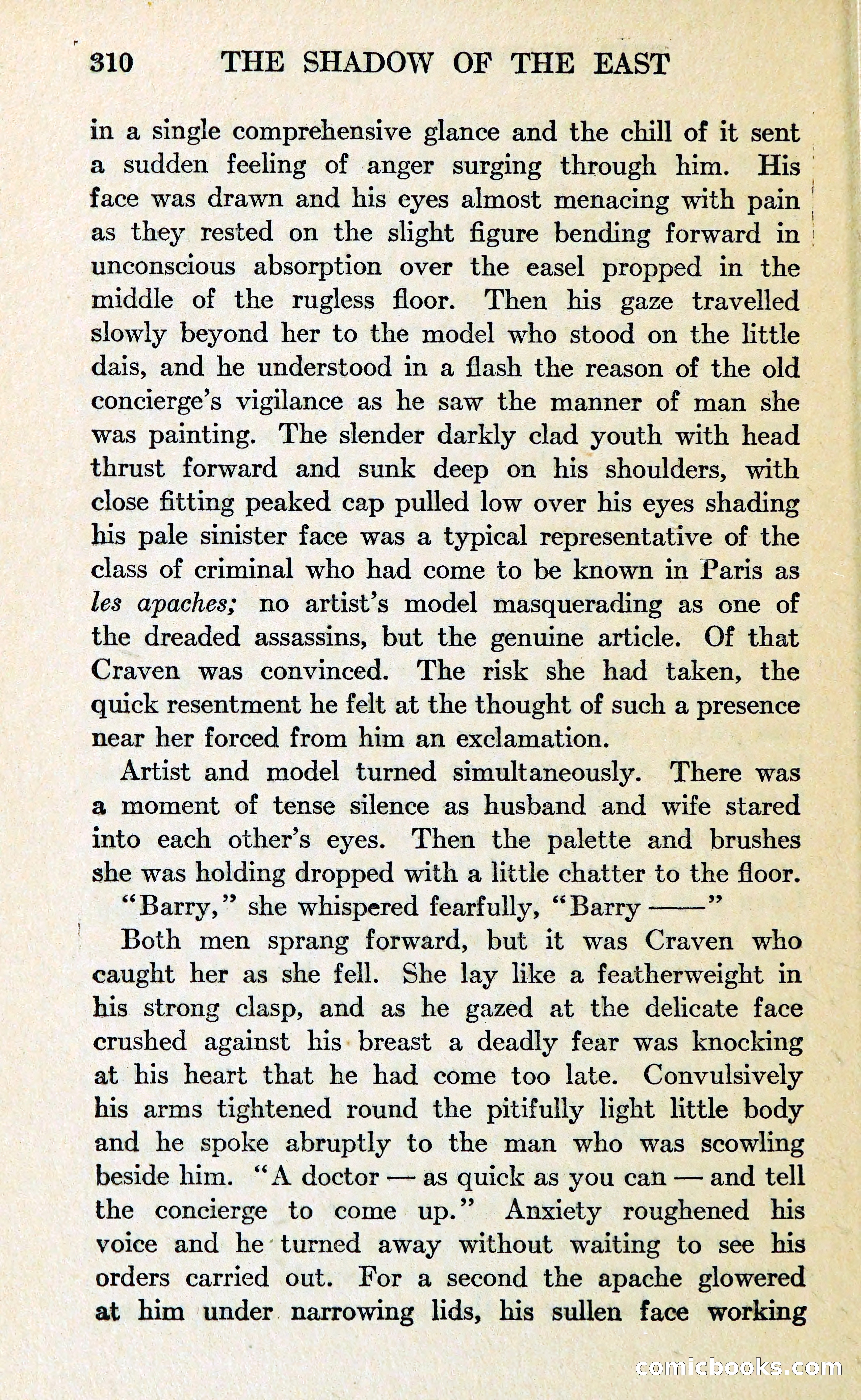 The Shadow of the East — page 323 of 337