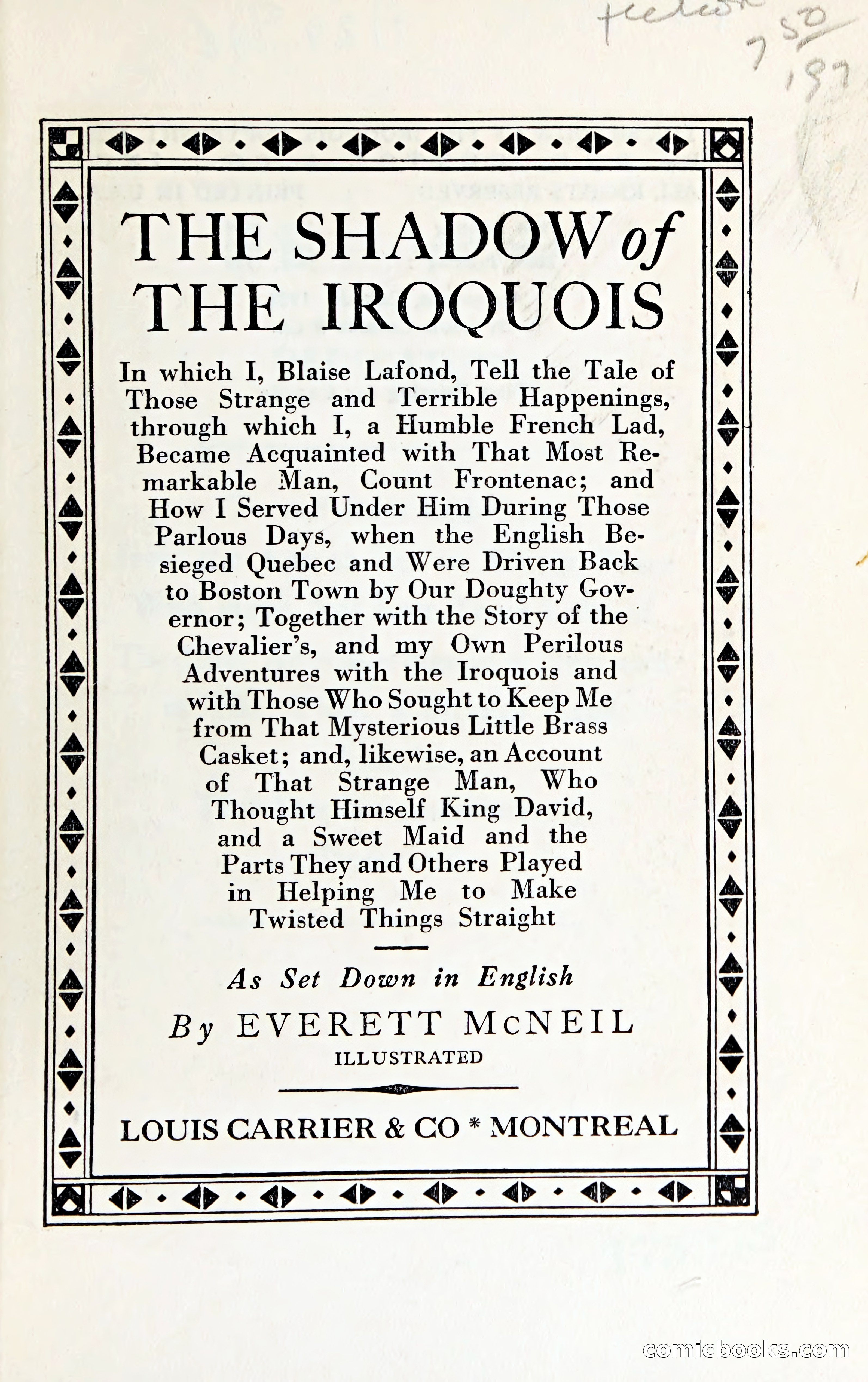 The Shadow of the Iroquois — page 10 of 399